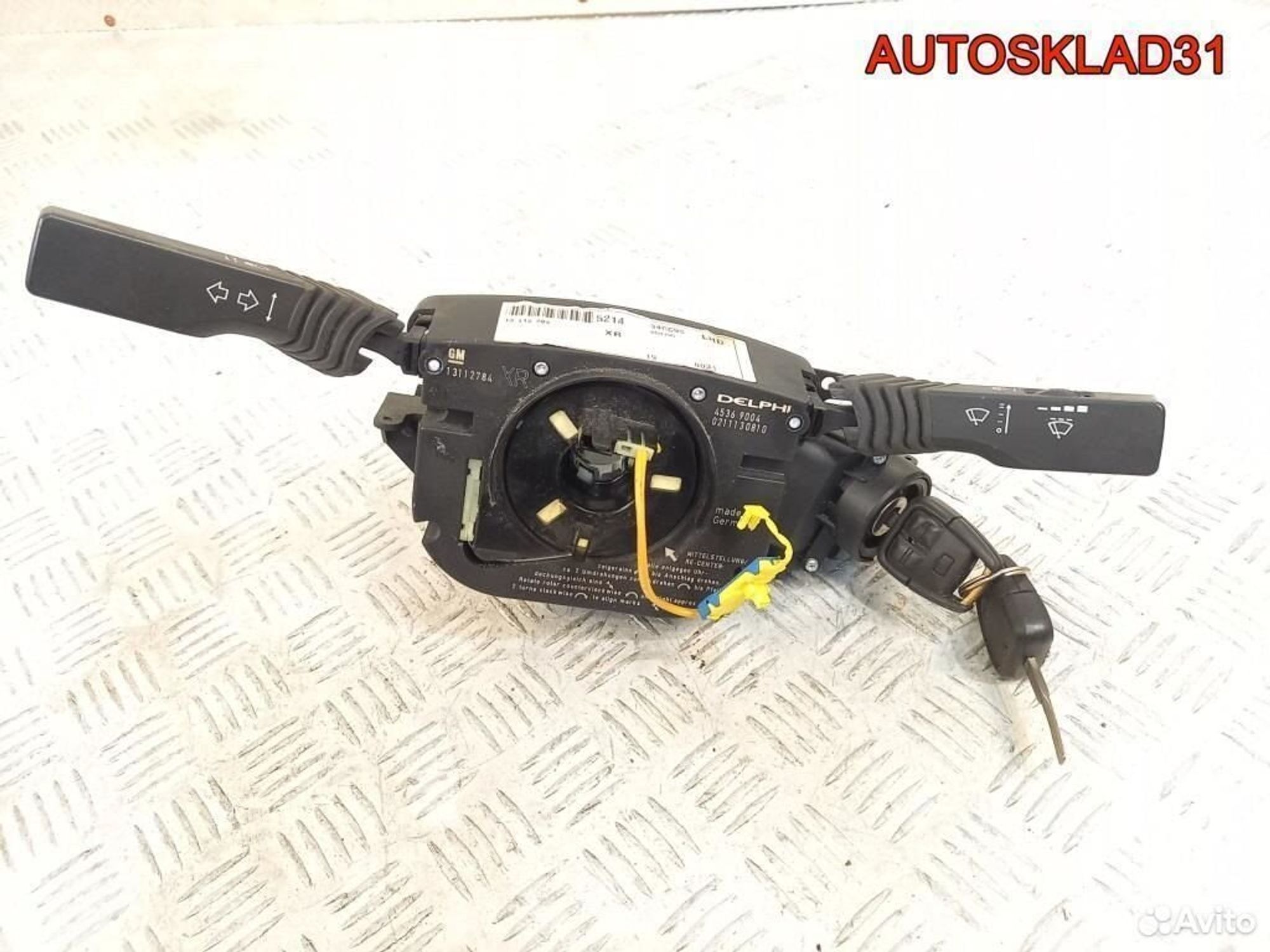 Шлейф подрулевой Opel Vectra C 13112784, 5800 рублей, Дубовое