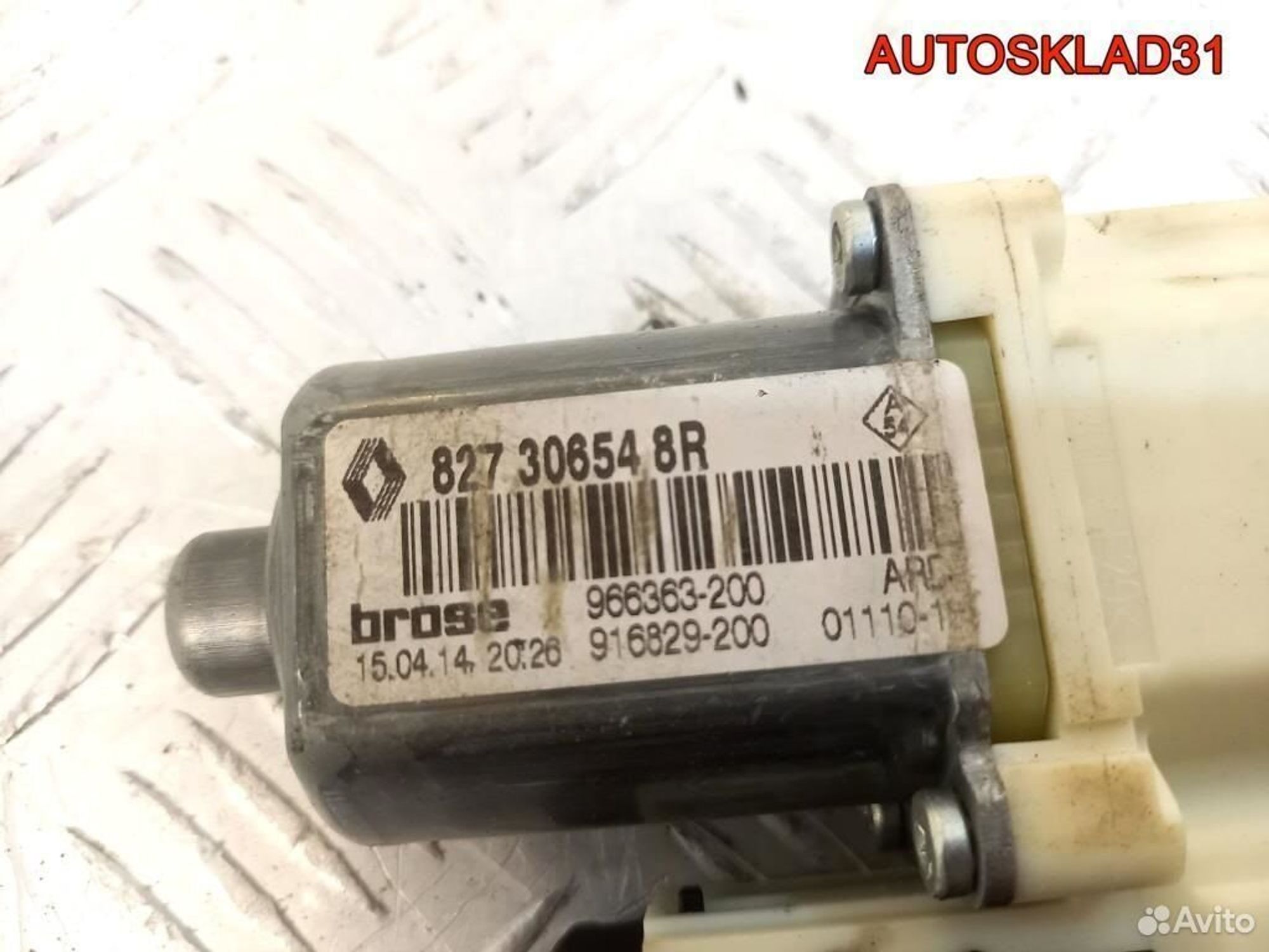 Моторчик стеклоподъемника задний Renault Megane 3, 1800 рублей, Дубовое