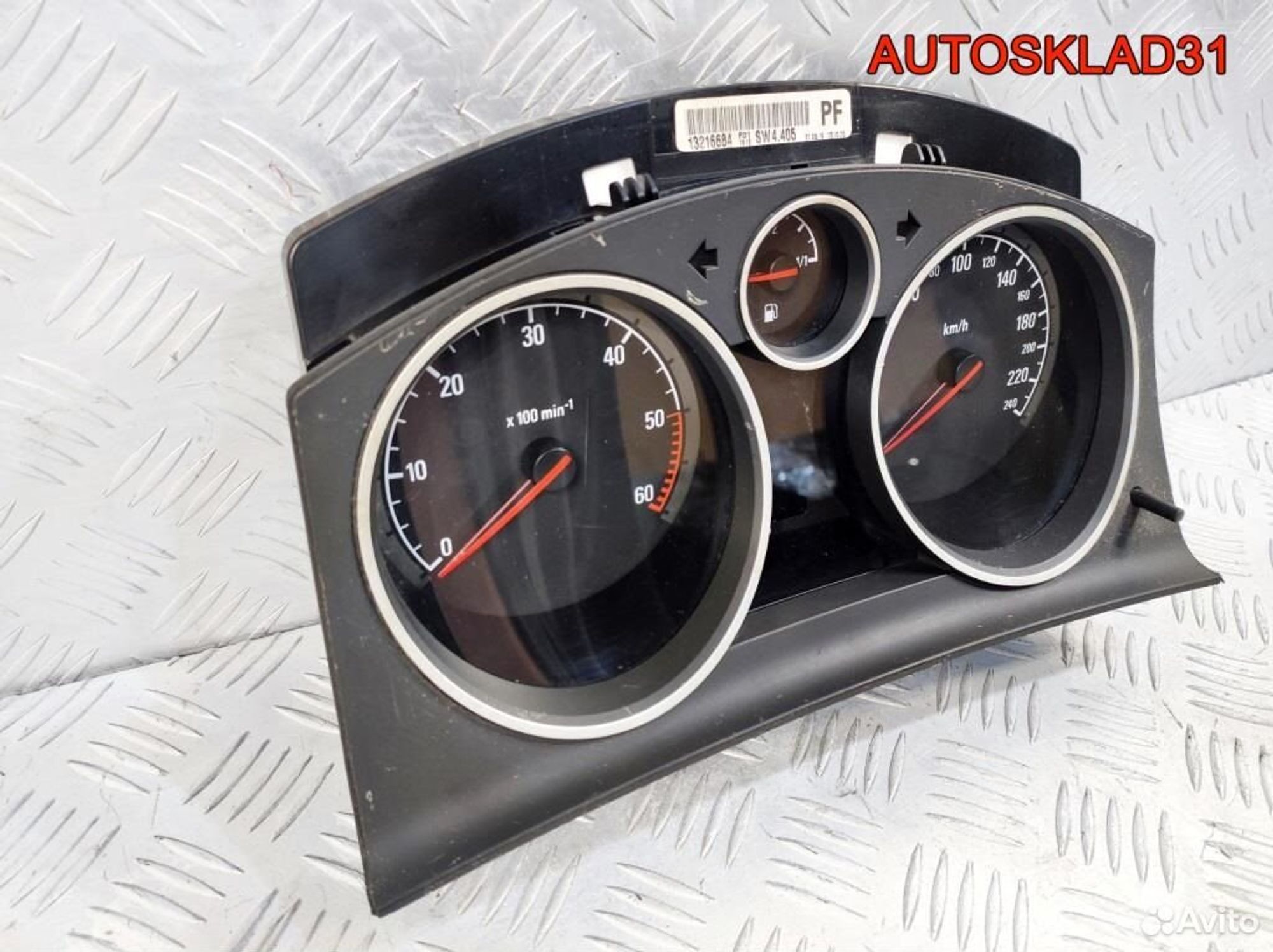 Панель приборов Opel Astra H 13216684 Дизель, 2900 рублей, Дубовое