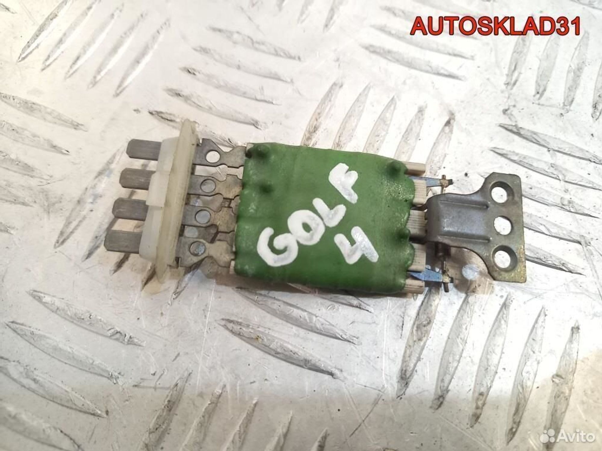 Резистор отопителя Volkswagen Golf 4 1J0819022, 600 рублей, Дубовое