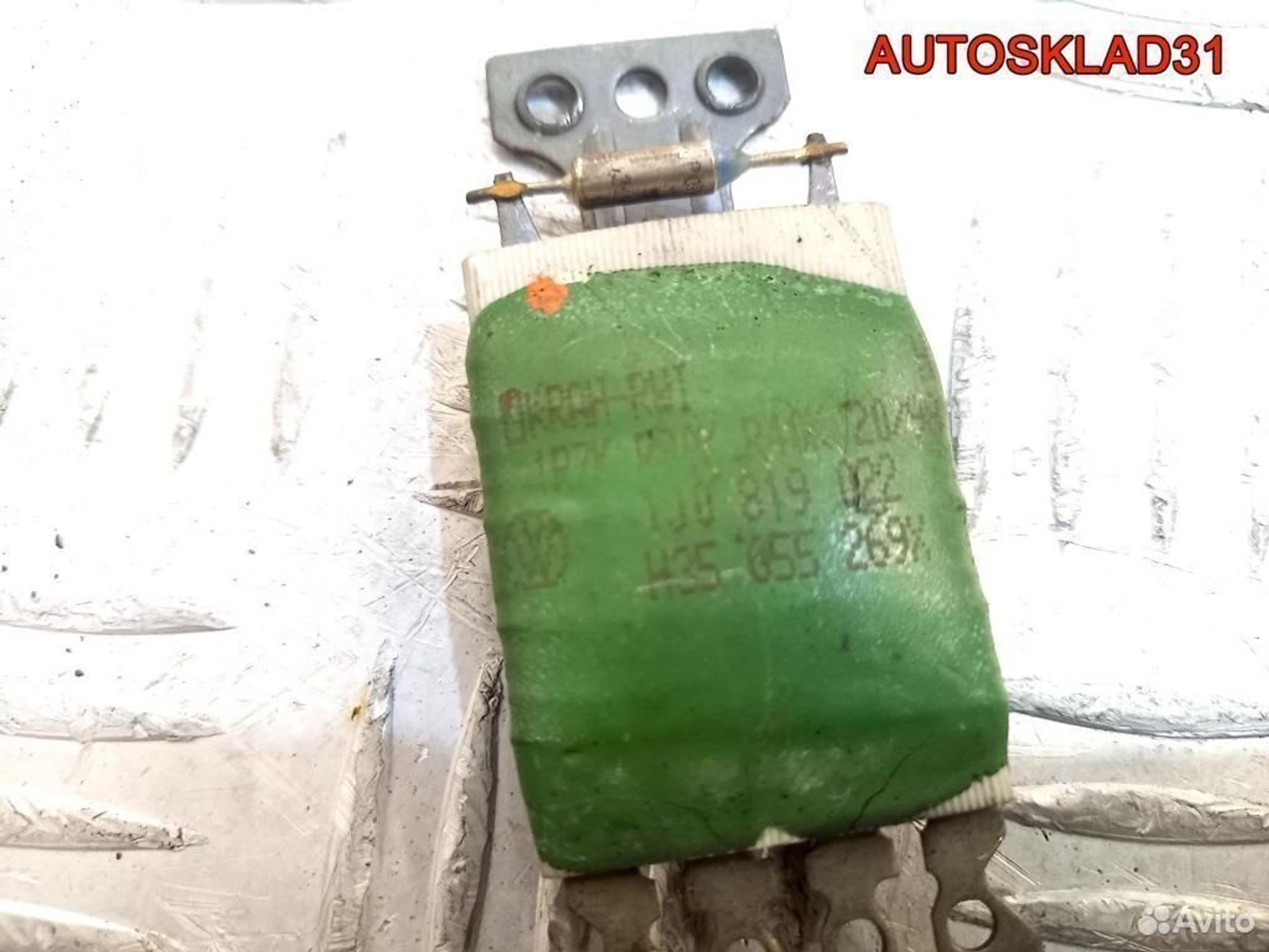 Резистор отопителя Volkswagen Golf 4 1J0819022, 600 рублей, Дубовое