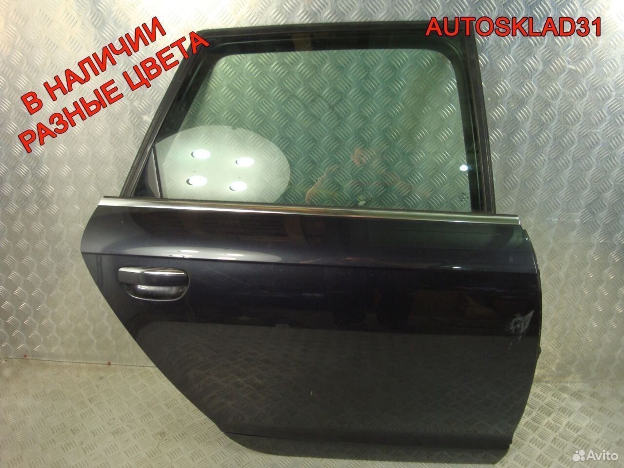 Дверь задняя правая Голая Audi A6 C6 4F0833052G, 9000 рублей, Дубовое
