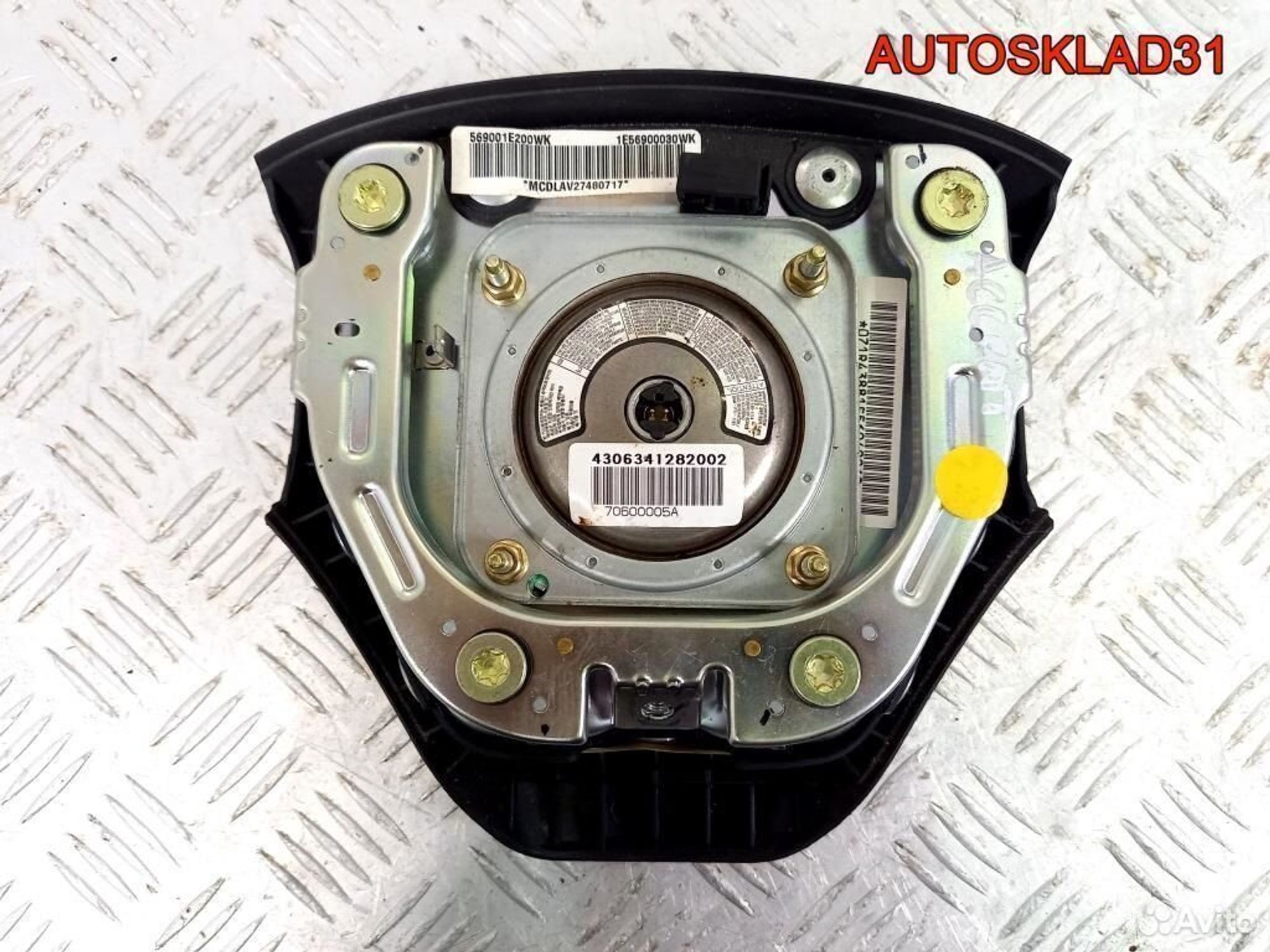 Подушка безопасности в руль Hyundai Verna 3, 5700 рублей, Дубовое