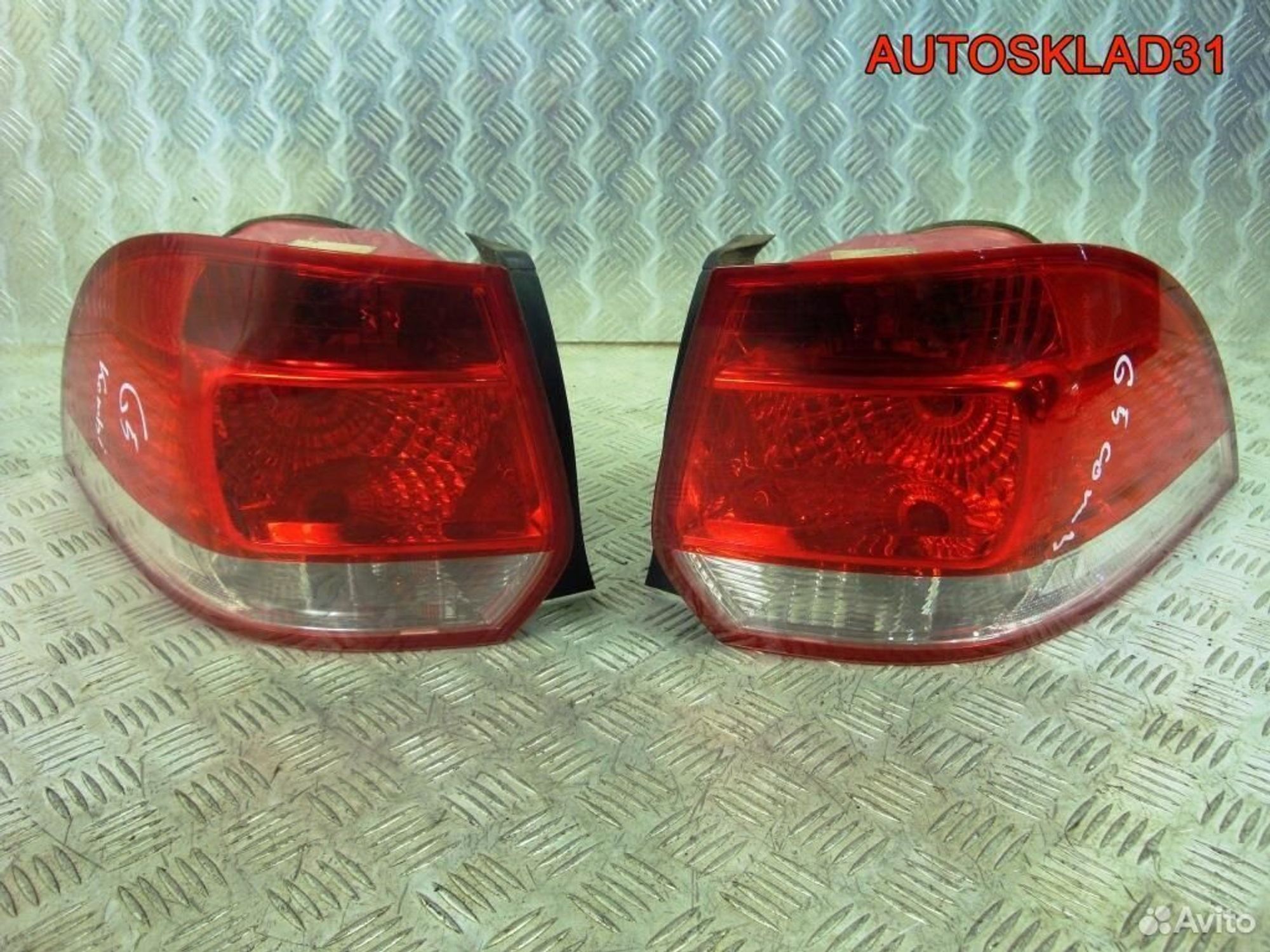 Фонари задние бу на Фольцваген Гольф 5 1K9945095, 5000 рублей, Дубовое