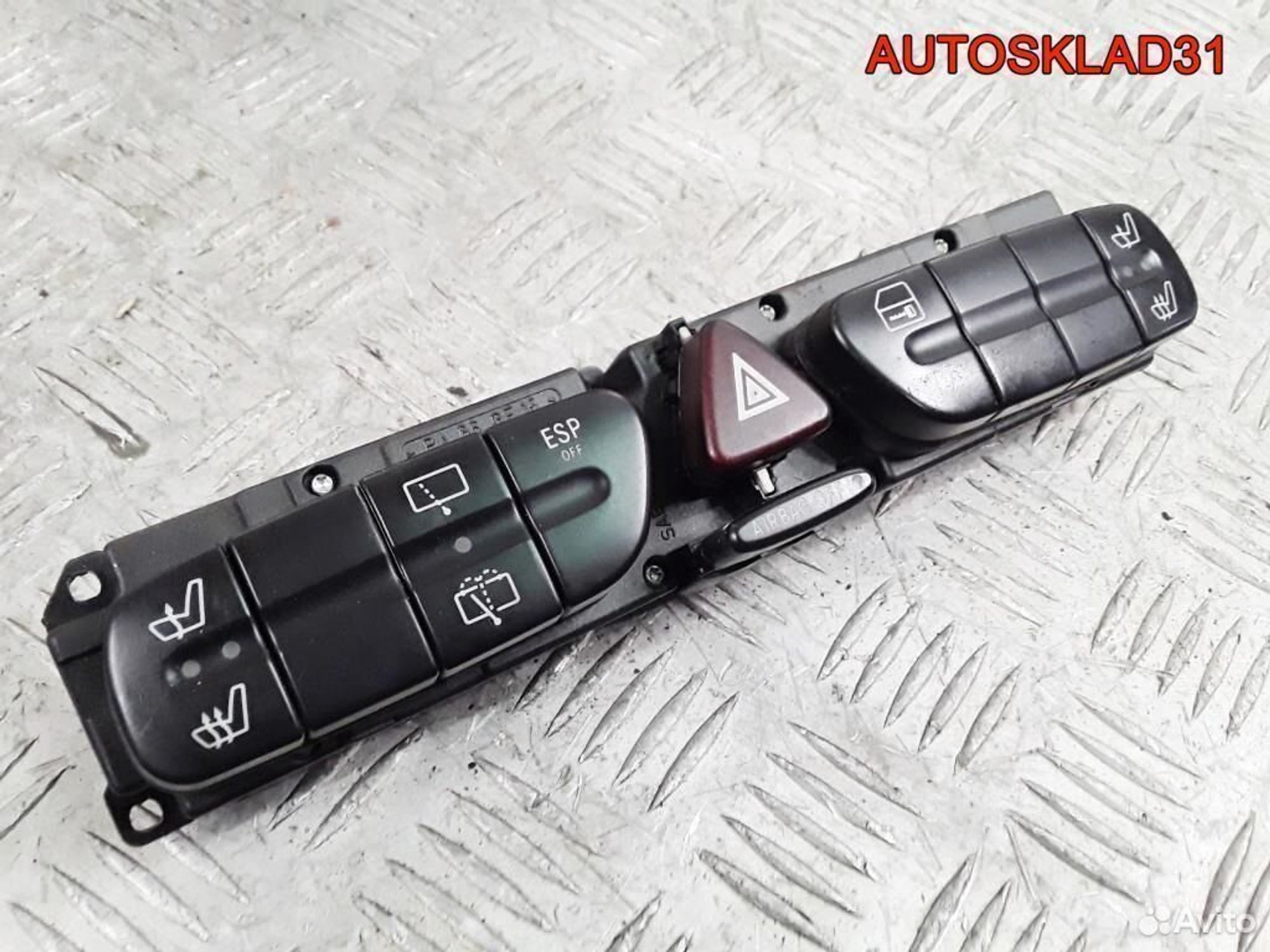 Блок кнопок Mercedes Benz W203 A2038218658, 1700 рублей, Дубовое