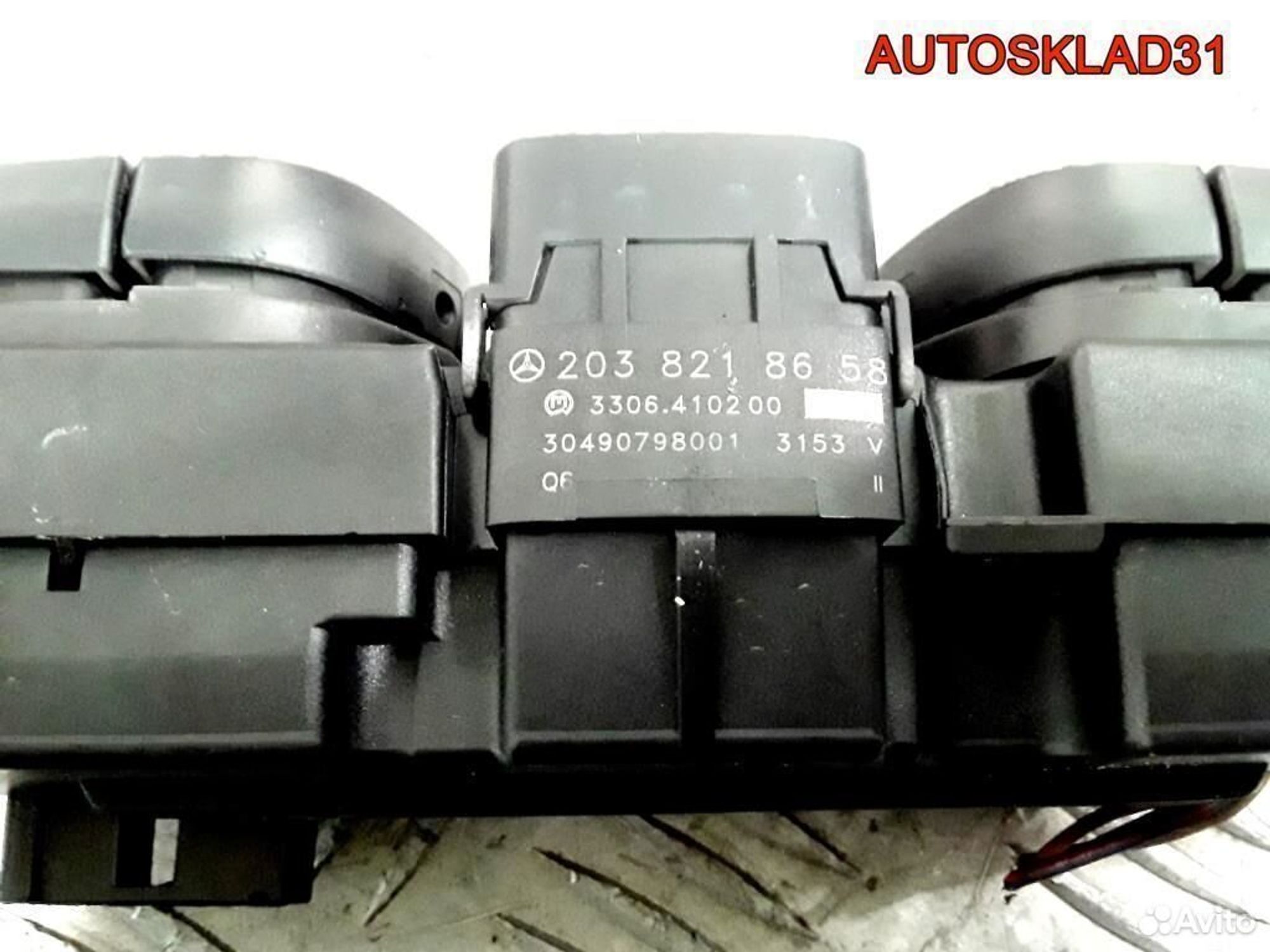 Блок кнопок Mercedes Benz W203 A2038218658, 1700 рублей, Дубовое