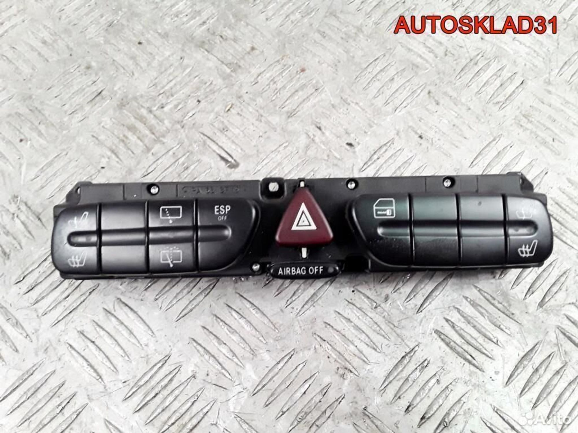 Блок кнопок Mercedes Benz W203 A2038218658, 1700 рублей, Дубовое