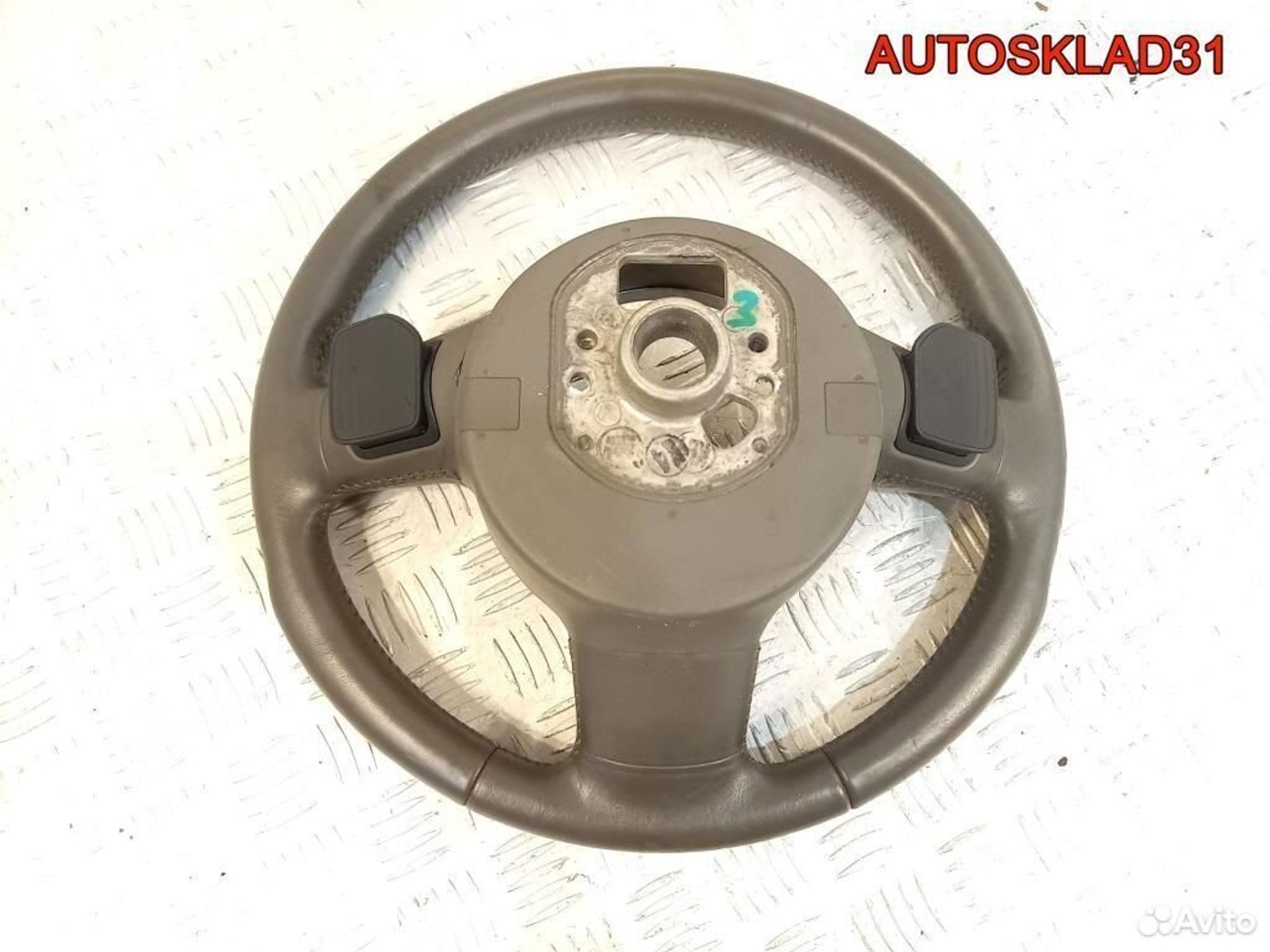 Рулевое колесо кожа Audi A8 D3 4E 4E0419091AR, 6300 рублей, Дубовое