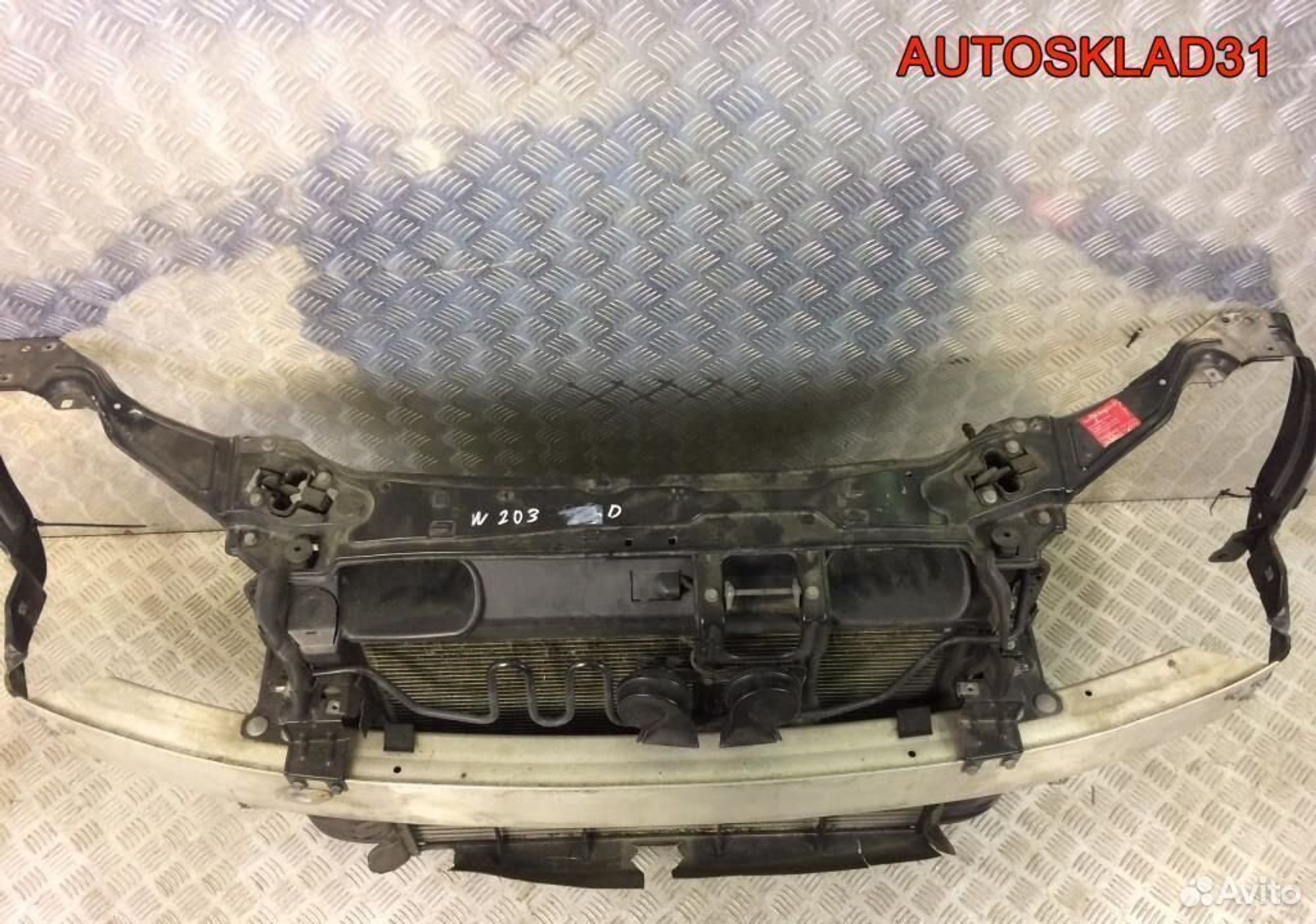 Панель передняя Mercedes Benz W203 дизель, 5700 рублей, Дубовое