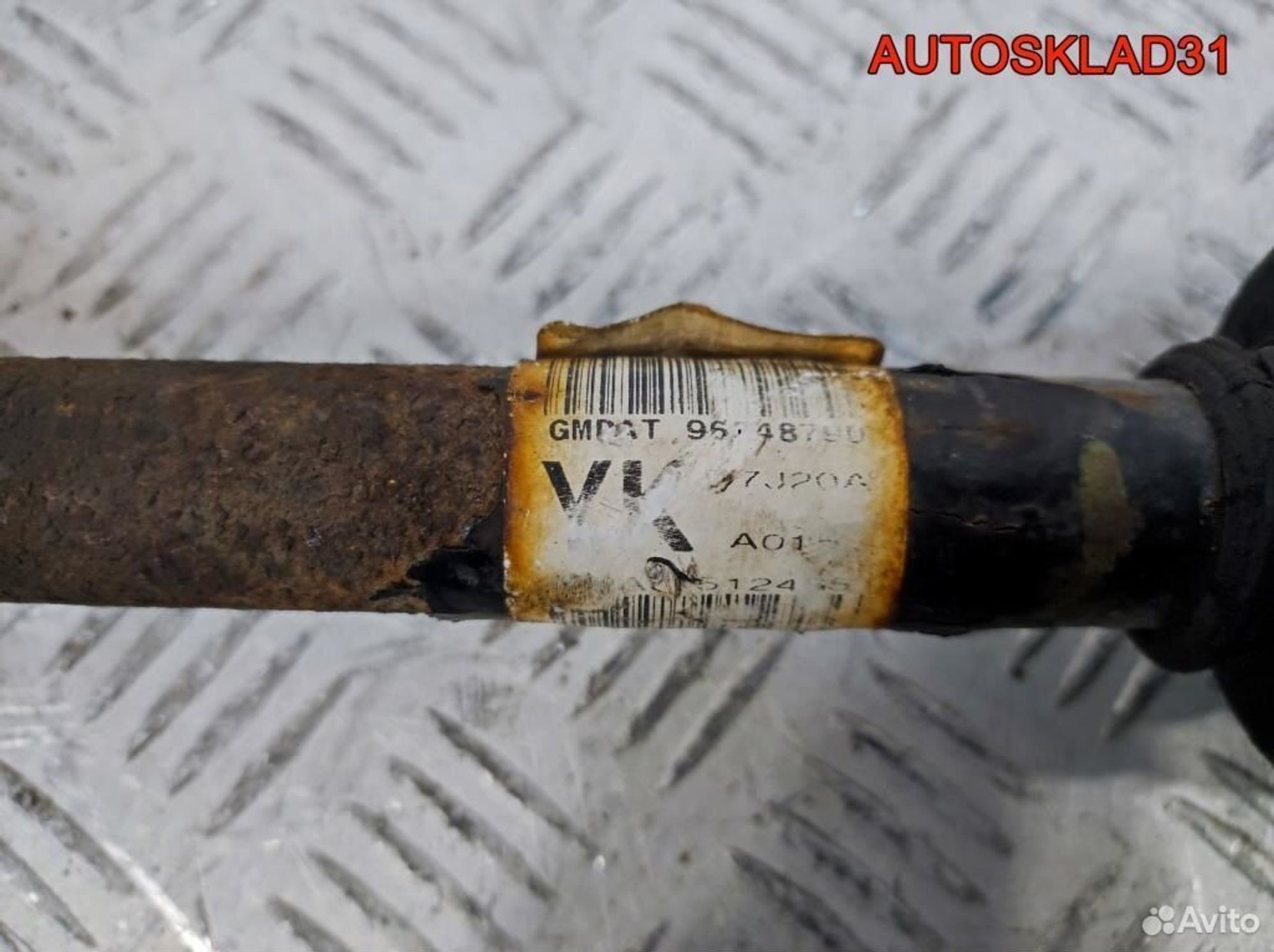 Полуось передняя левая Chevrolet Aveo T200, 4600 рублей, Дубовое