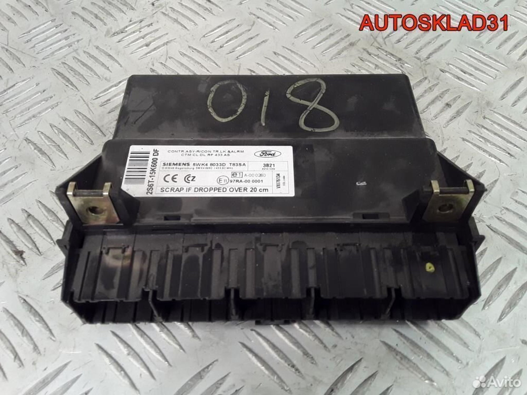 Блок комфорта Ford Fusion 2S6T15R600DF, 1100 рублей, Дубовое