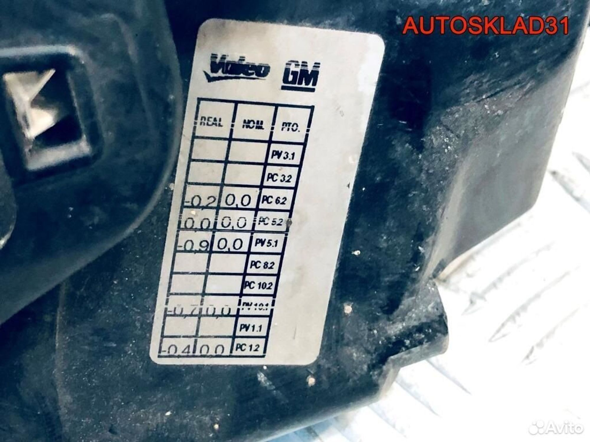 Фара правая Opel Vectra C 13170916 рестайлинг, 9000 рублей, Дубовое