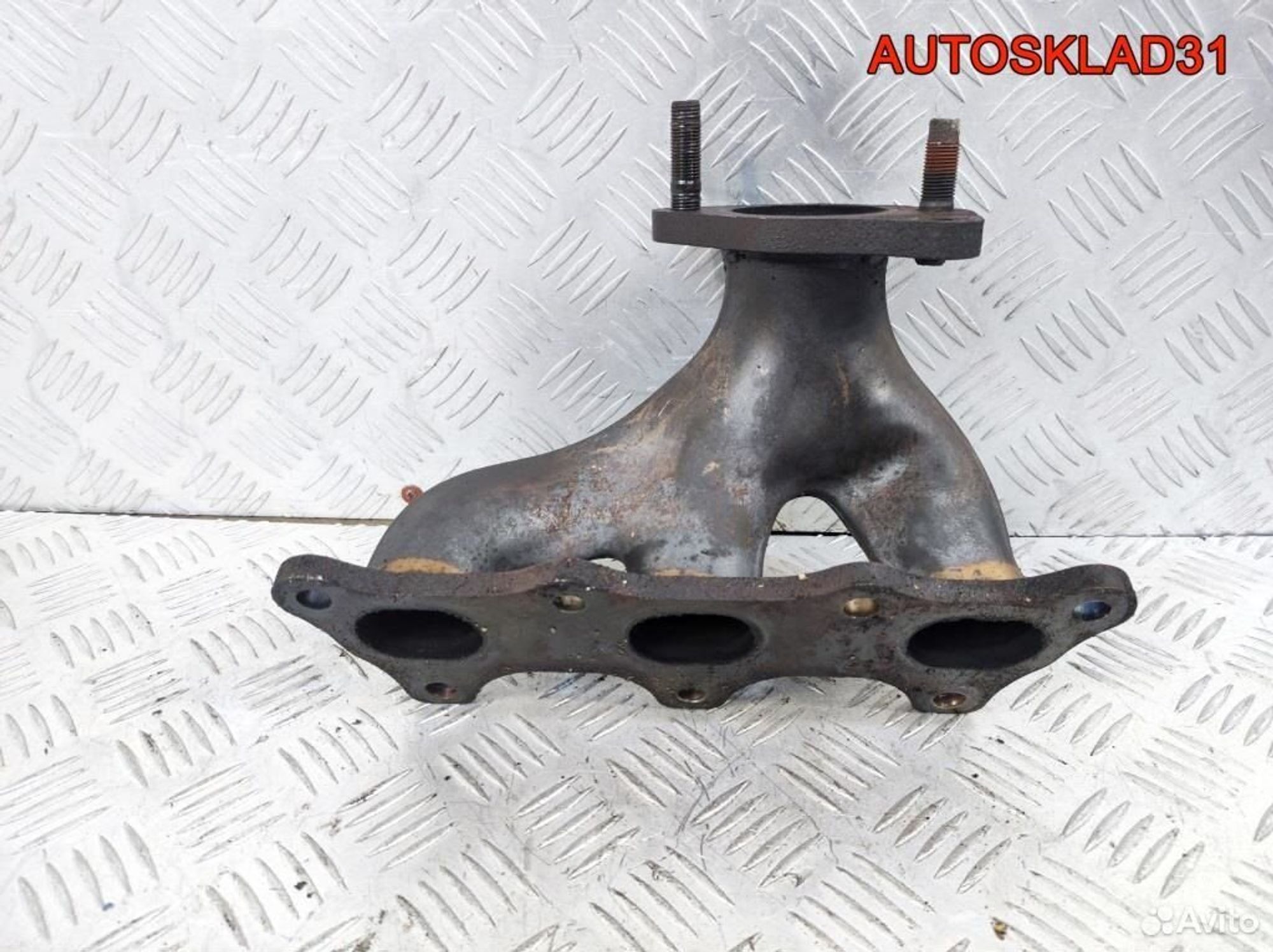 Коллектор выпускной левый Mitsubishi Galant EA, 900 рублей, Дубовое