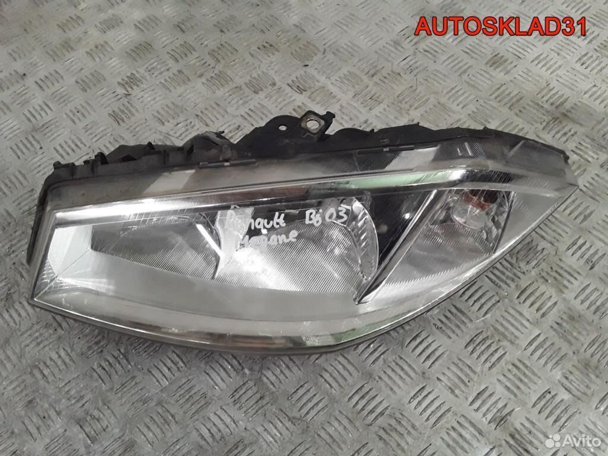 Фара левая Renault Megane 2 7701054656 Дорест, 8100 рублей, Дубовое