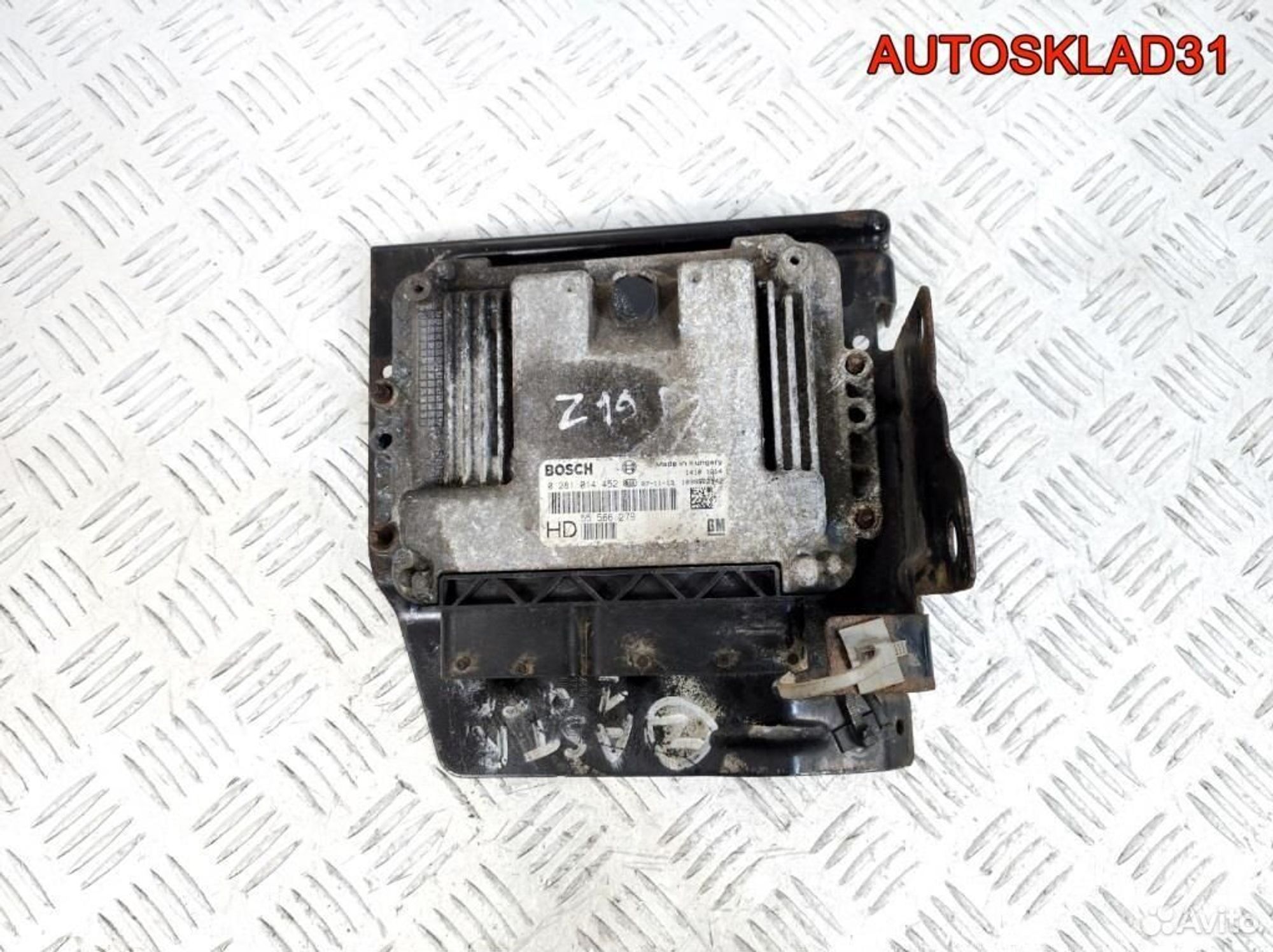 Блок эбу Opel Astra H 1.9 Z19DT 55566279 Дизель, 7200 рублей, Дубовое