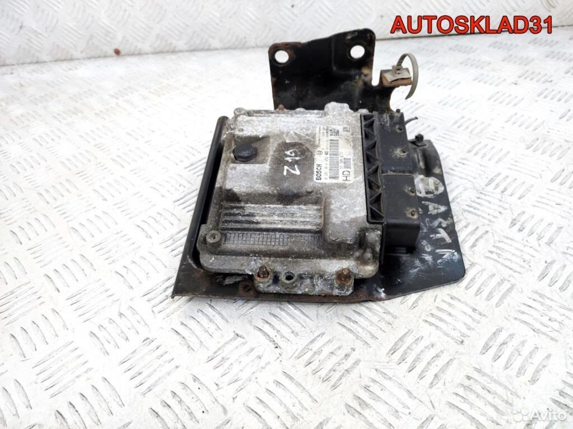 Блок эбу Opel Astra H 1.9 Z19DT 55566279 Дизель, 7200 рублей, Дубовое