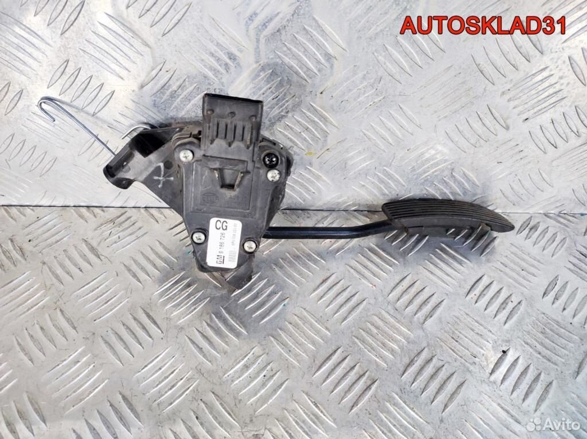 Педаль газа Opel Vectra C 9186726, 2100 рублей, Дубовое