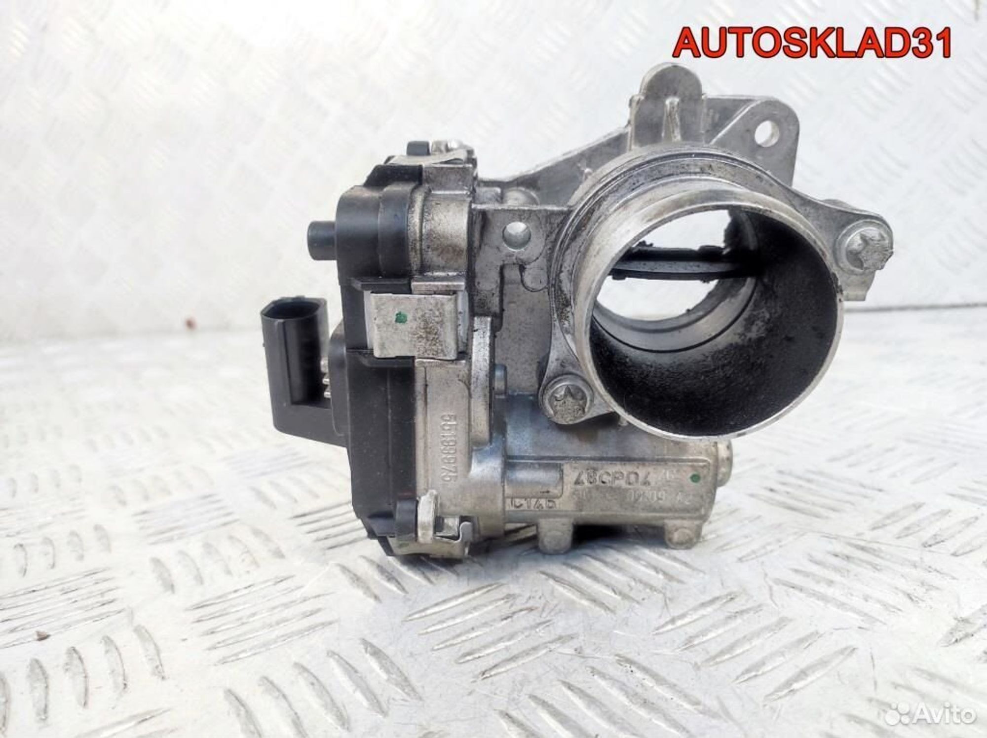 Дроссельная заслонка Opel Vectra C Z19DTH 55199975, 1800 рублей, Дубовое