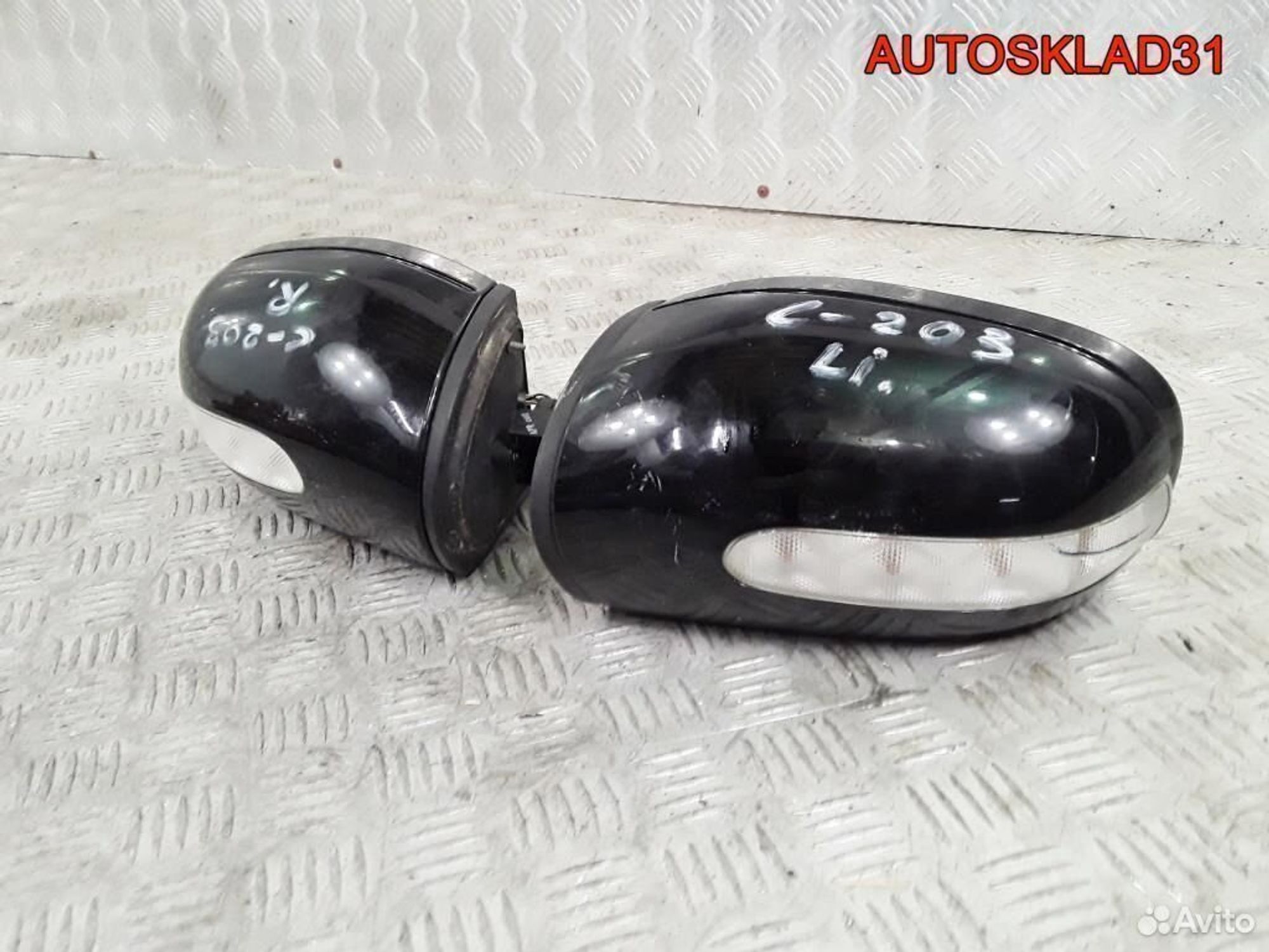 Зеркала электрические Mercedes W203 2038106476, 2300 рублей, Дубовое