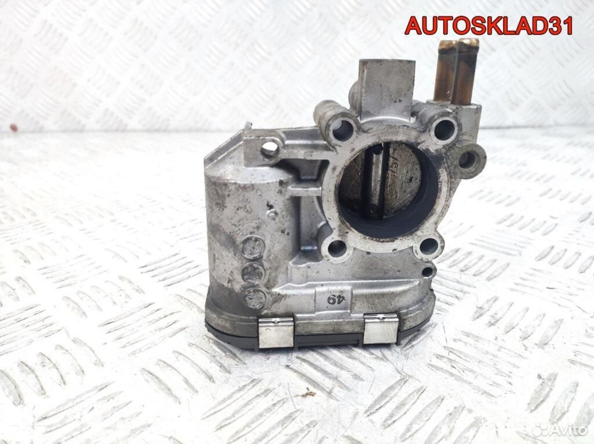 Заслонка дроссельная Opel Corsa C Z10XE 9157512, 1800 рублей, Дубовое