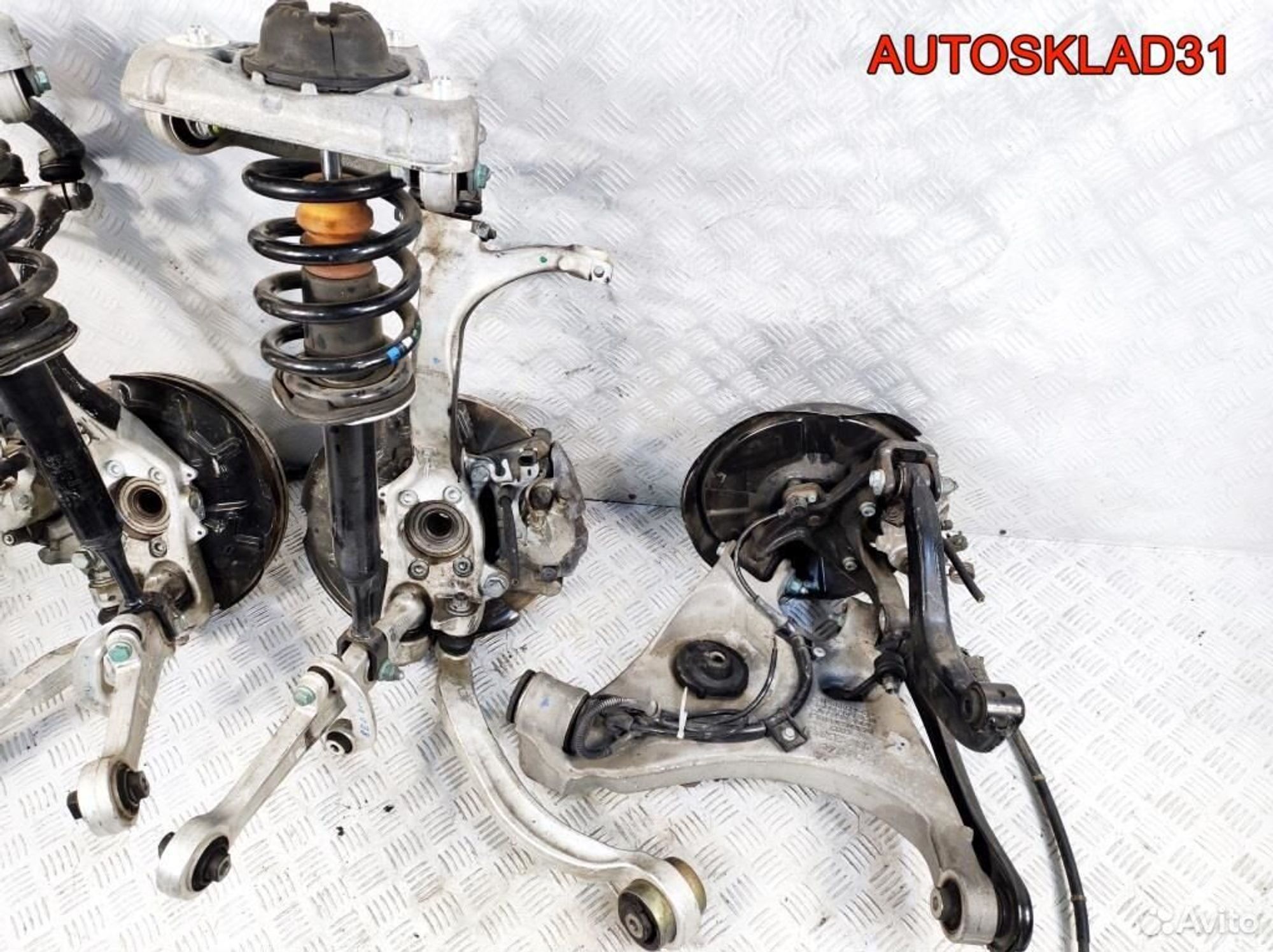 Подвеска передняя задняя Комплект как на фото Audi A4 B6 БУ пробег ВСЕГО 75км. ОРИГИНАЛ, 108000 рублей, Дубовое