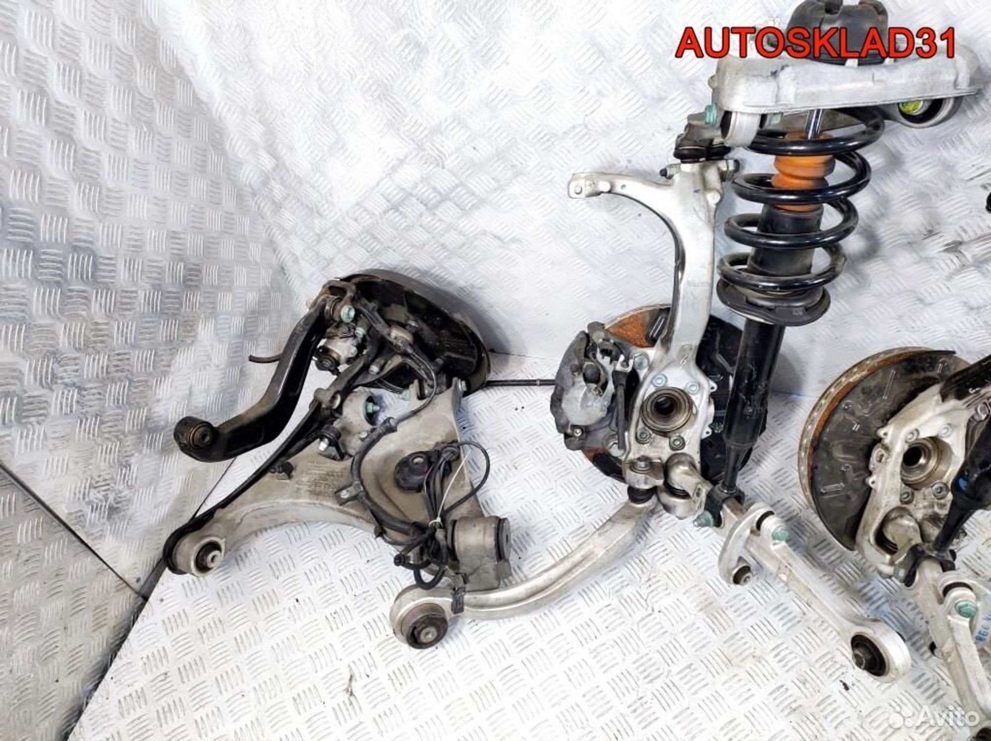 Подвеска передняя задняя Комплект как на фото Audi A4 B6 БУ пробег ВСЕГО 75км. ОРИГИНАЛ, 108000 рублей, Дубовое