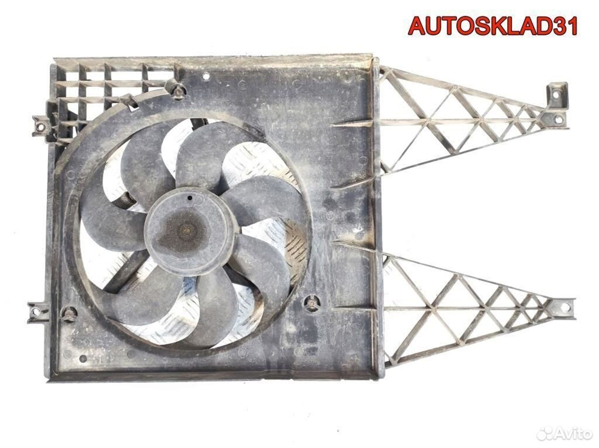 Вентилятор радиатора Volkswagen Golf 4 1J0121207D, 3600 рублей, Дубовое