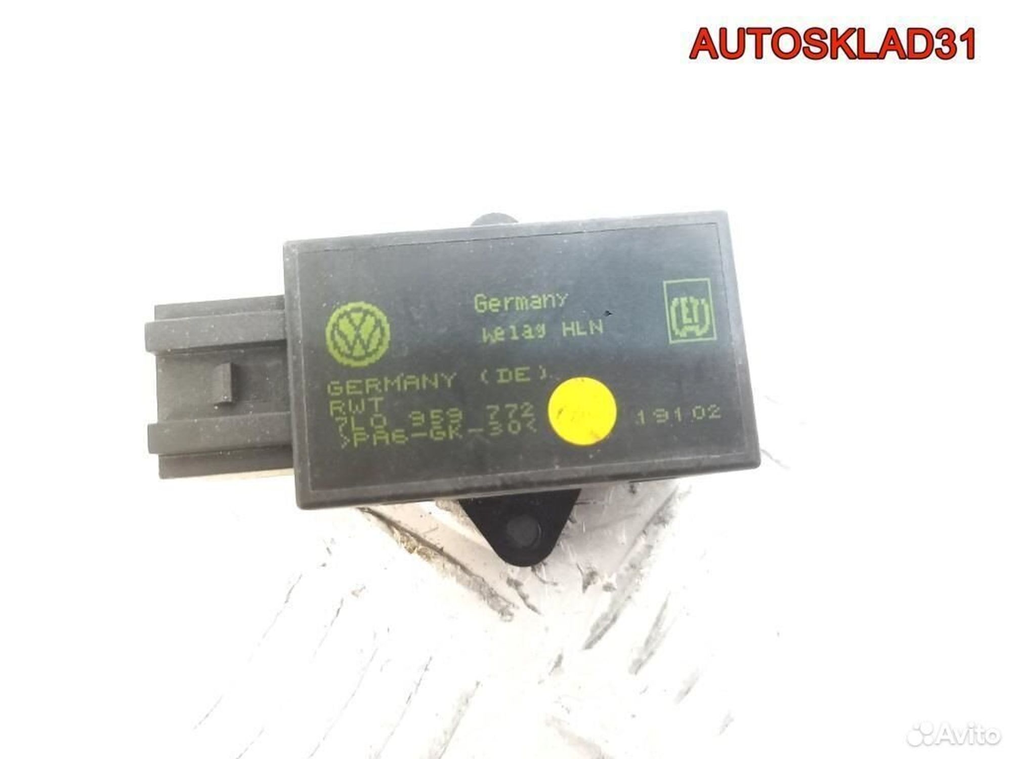 Реле обогрева сидений VW Touareg 7L0959772, 1100 рублей, Дубовое