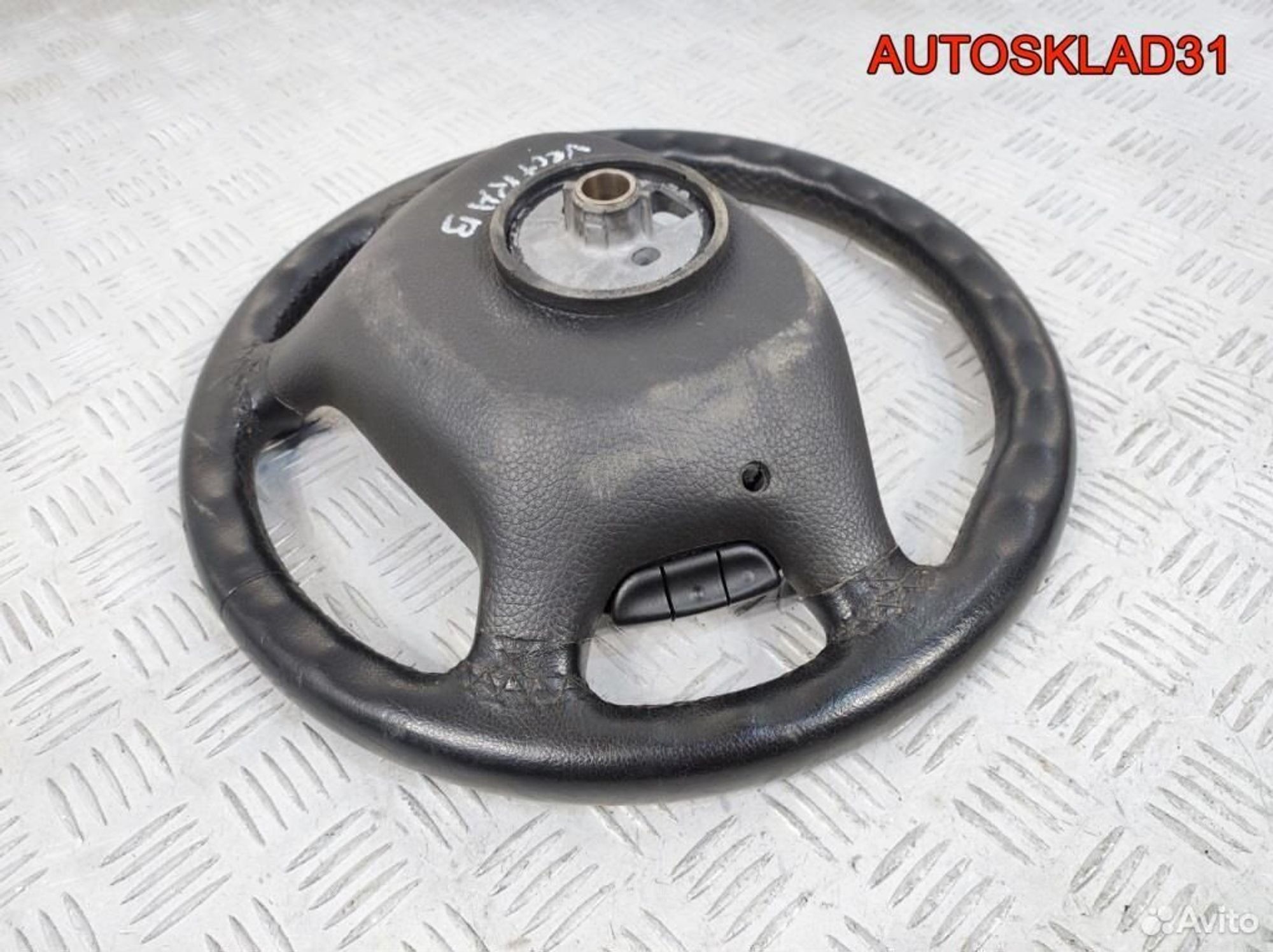 Рулевое колесо кожа Opel Vectra B 90539569, 2100 рублей, Дубовое