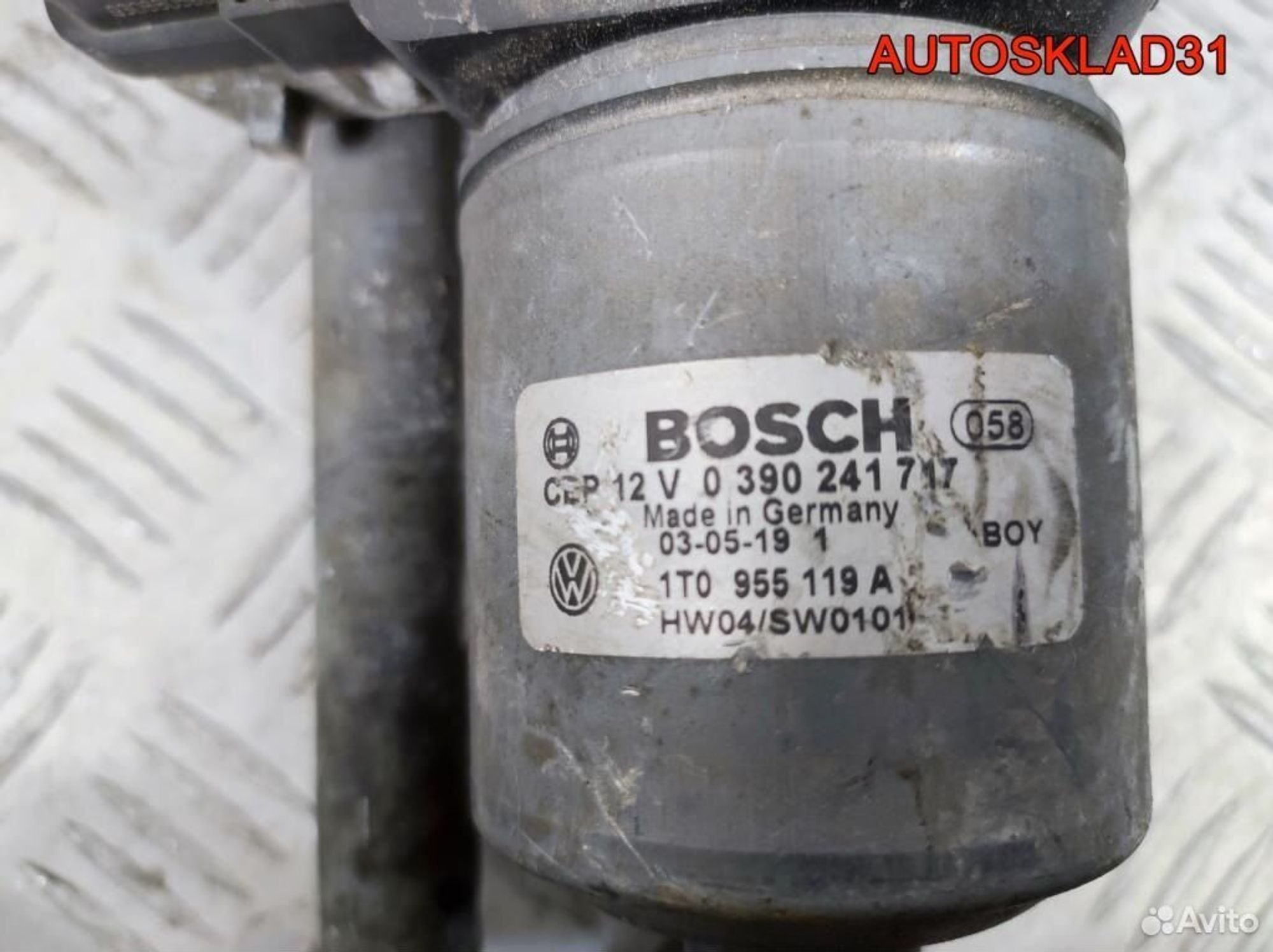 Трапеция дворников Volkswagen Touran 1T0955023C, 7200 рублей, Дубовое