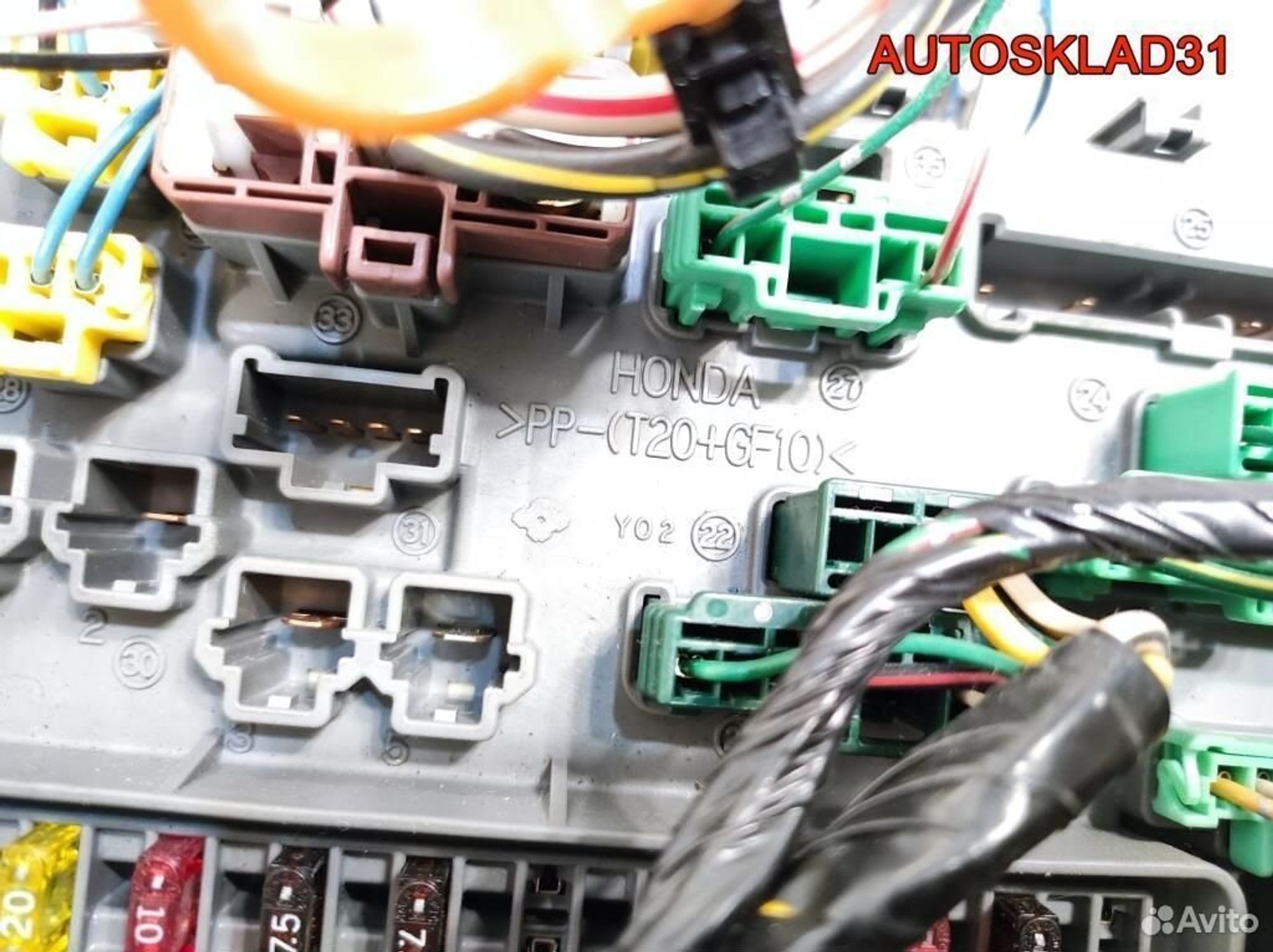 Блок предохранителей Honda Jazz 1.3 L13A1 Бензин, 1100 рублей, Дубовое