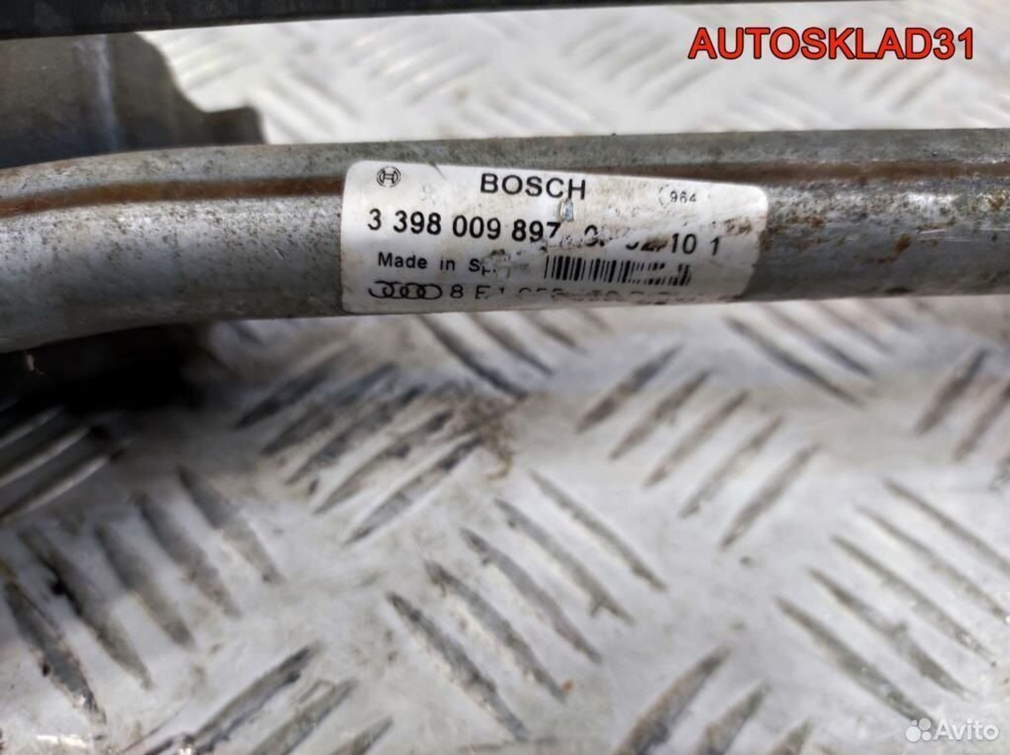 Трапеция дворников Audi A4 B6 8E1955603D, 4100 рублей, Дубовое