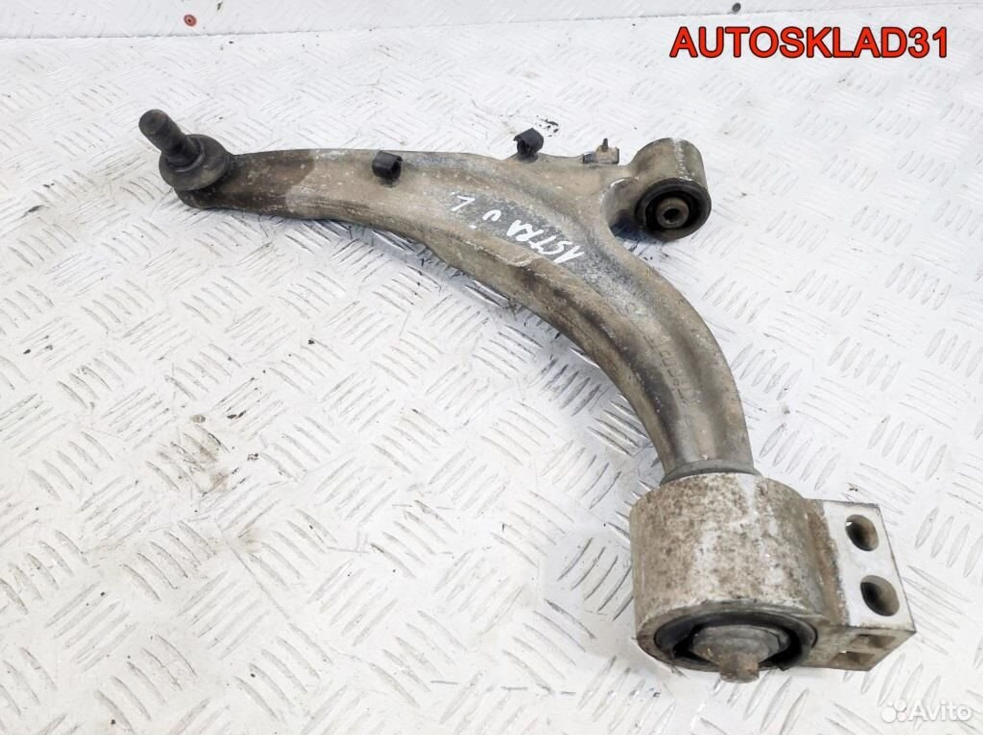 Рычаг передний левый Opel Astra J 1,6 A16xеr, 2900 рублей, Дубовое