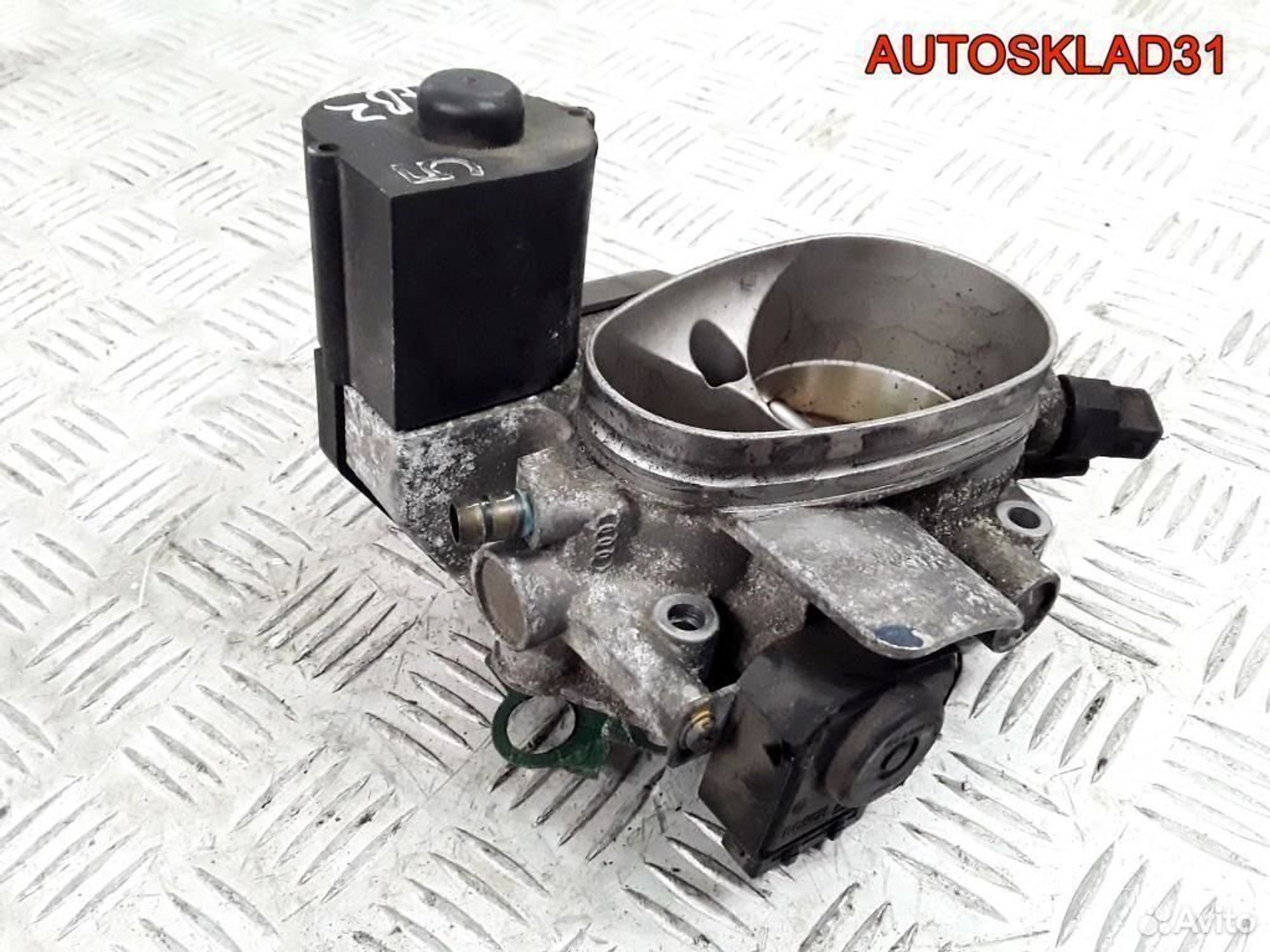 Заслонка дроссельная электр-я Audi A8 077133063AE, 3600 рублей, Дубовое