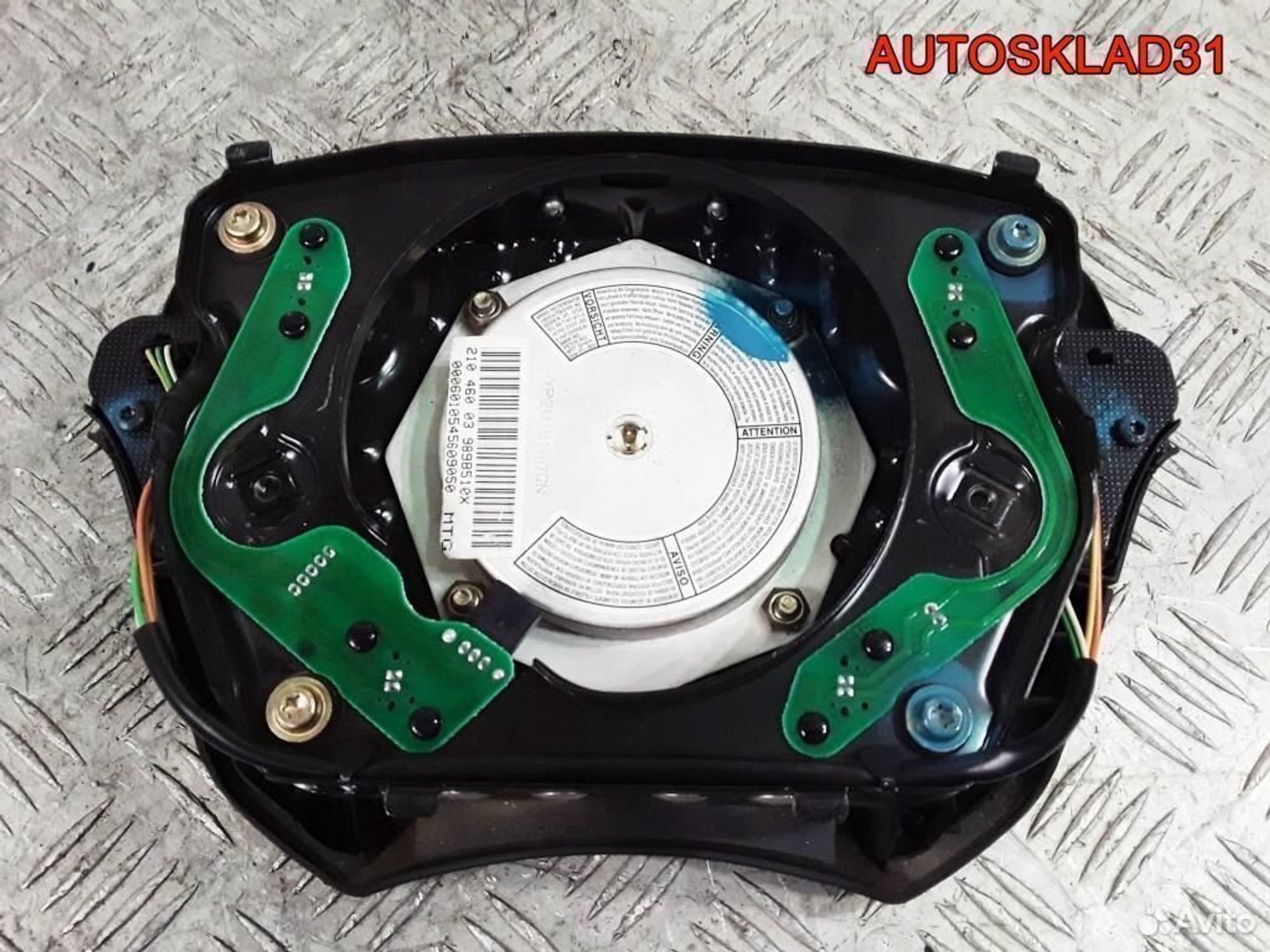 Подушка безопасности в руль Mercedes Benz W210, 3200 рублей, Дубовое