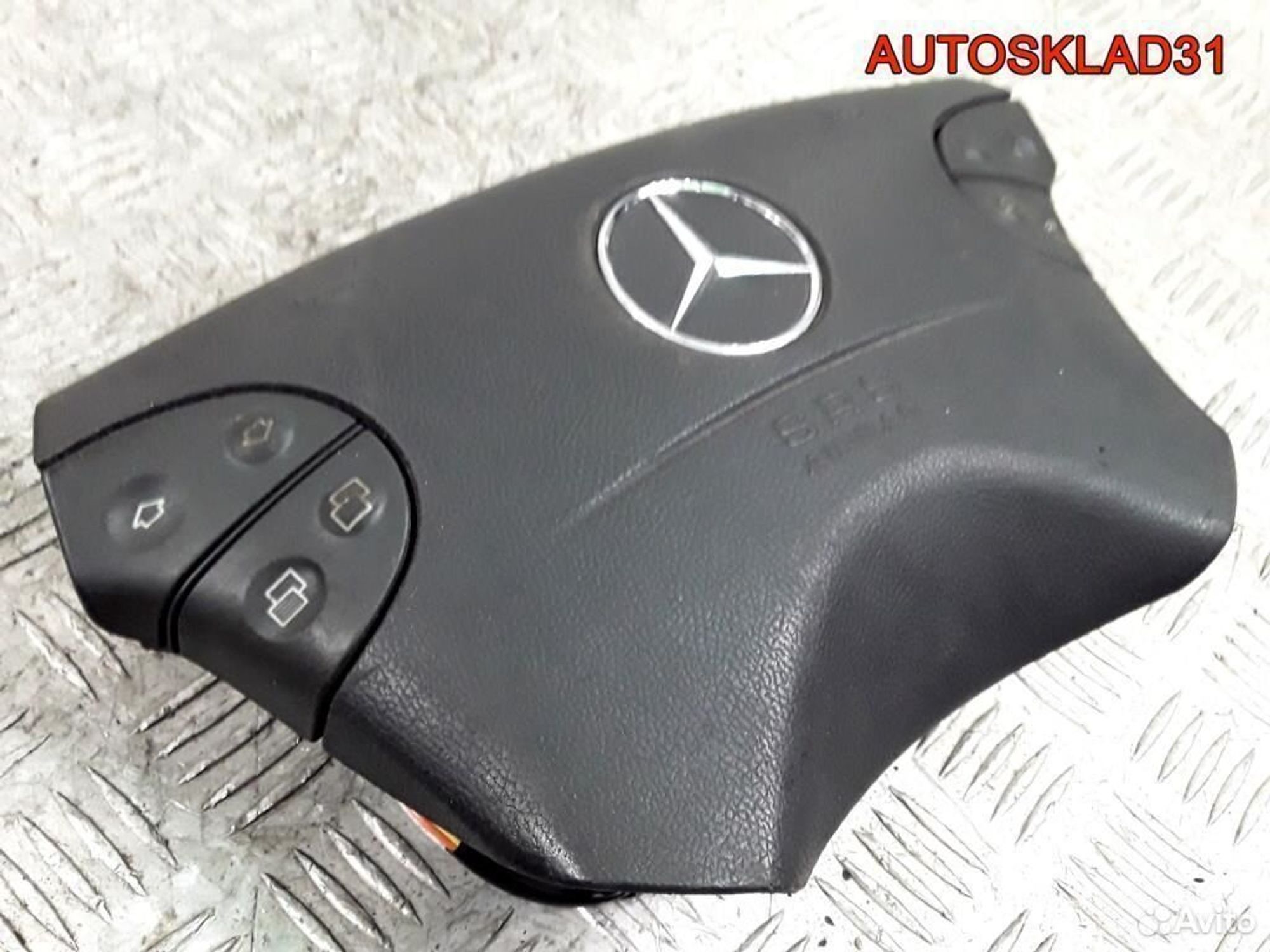 Подушка безопасности в руль Mercedes Benz W210, 3200 рублей, Дубовое