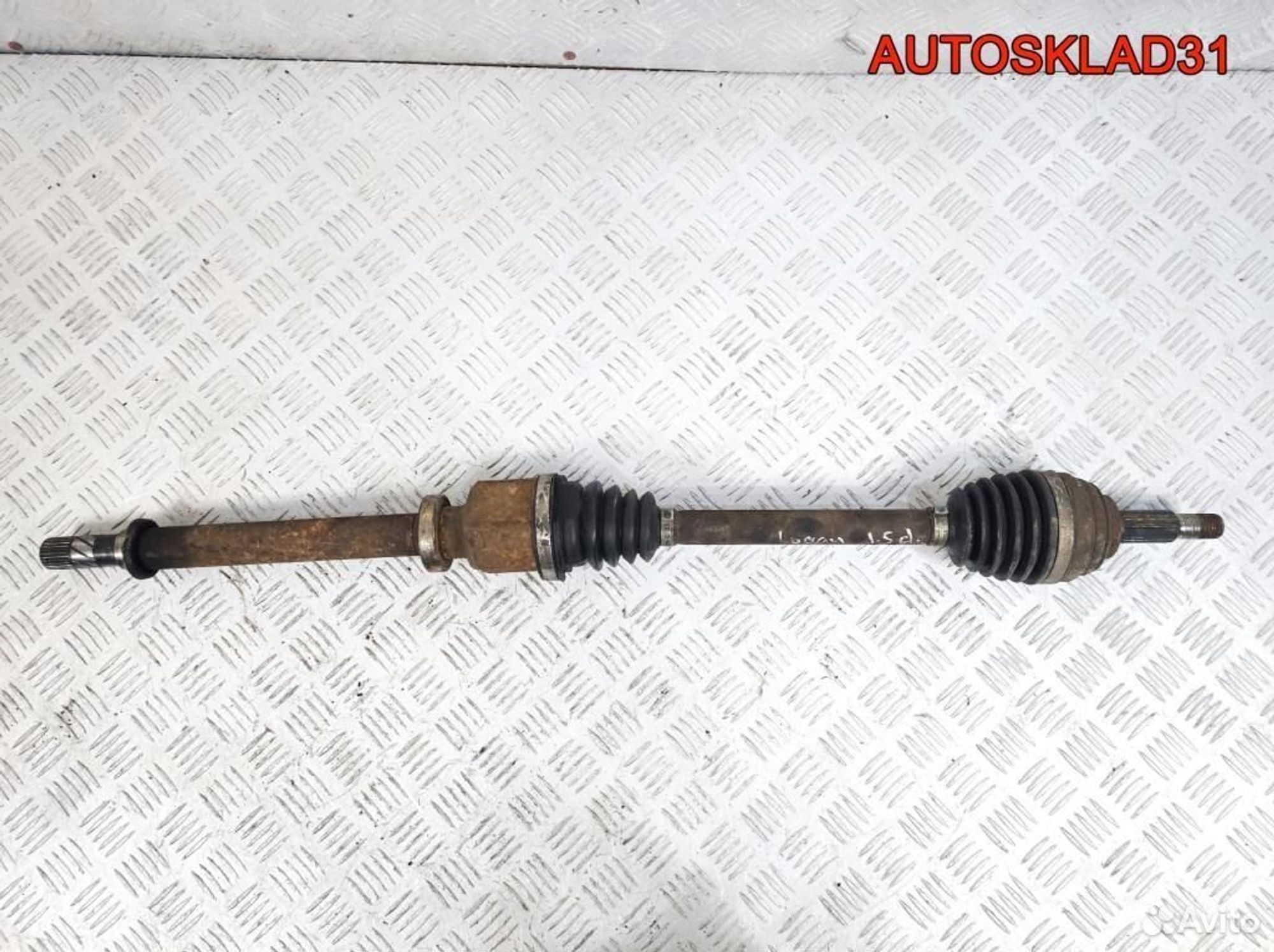 Полуось передняя правая Renault Logan 1.5 дизель, 6200 рублей, Дубовое