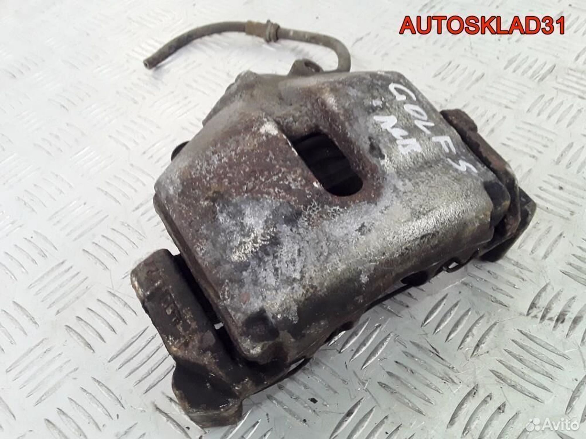 Суппорт тормозной передний левый Golf 5 1K0615123E, 2300 рублей, Дубовое