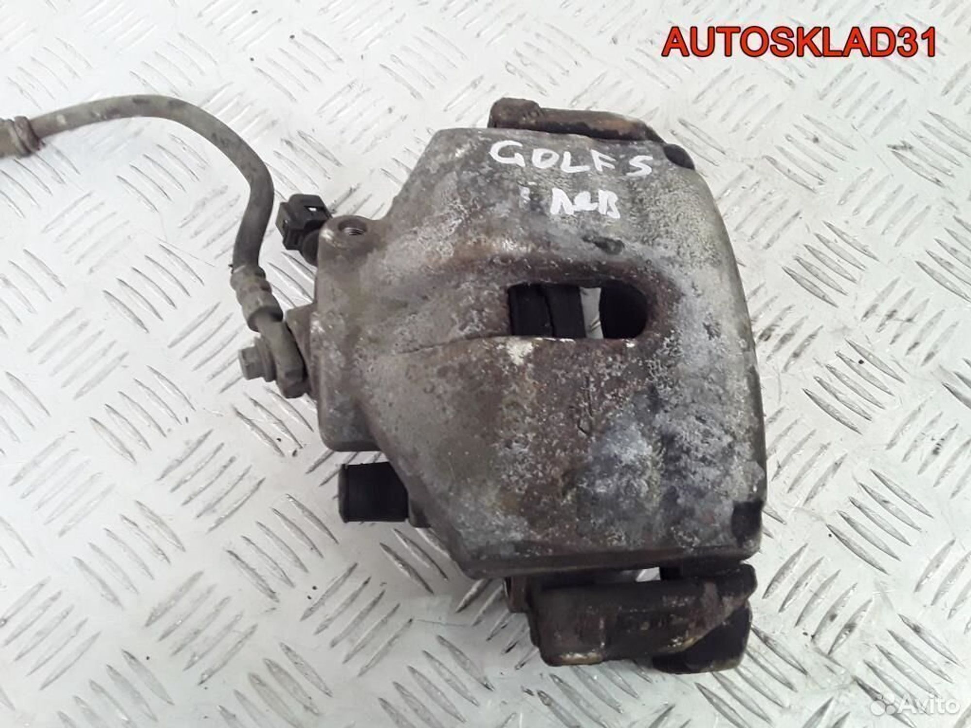 Суппорт тормозной передний левый Golf 5 1K0615123E, 2300 рублей, Дубовое