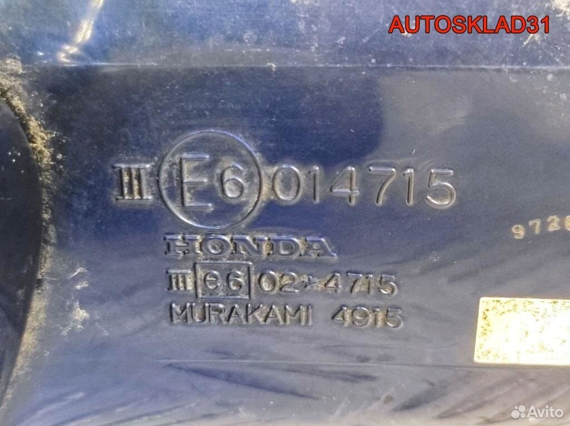 Зеркало правое электрич. Honda Shuttle/Odyssey RA, 4100 рублей, Дубовое