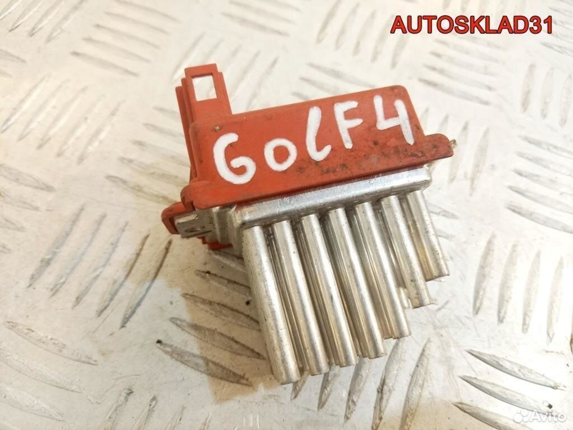 Резистор отопителя Volkswagen Golf 4 1J0907521, 600 рублей, Дубовое