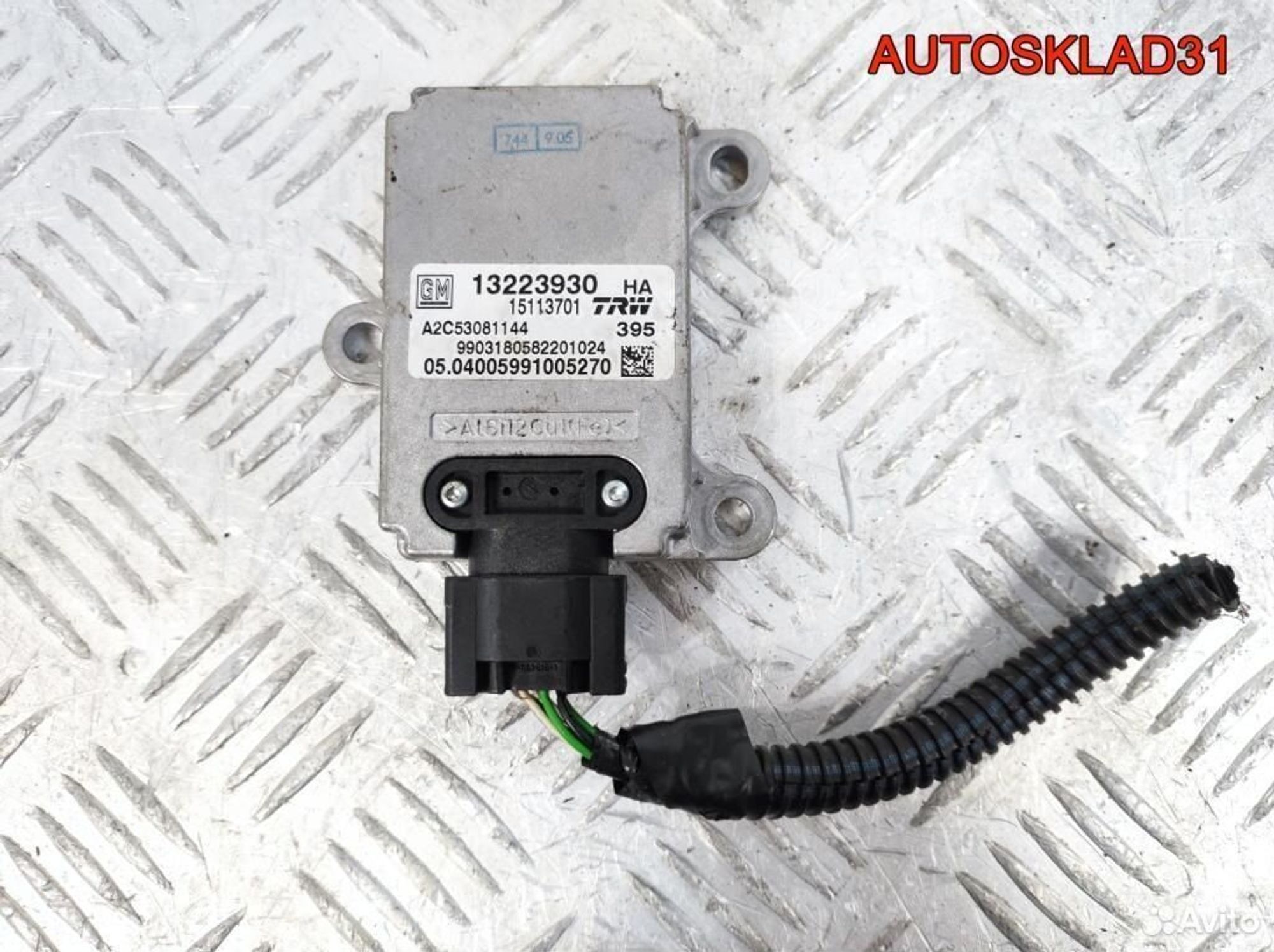 Датчик ускорения Opel Vectra C 13223930, 1700 рублей, Дубовое