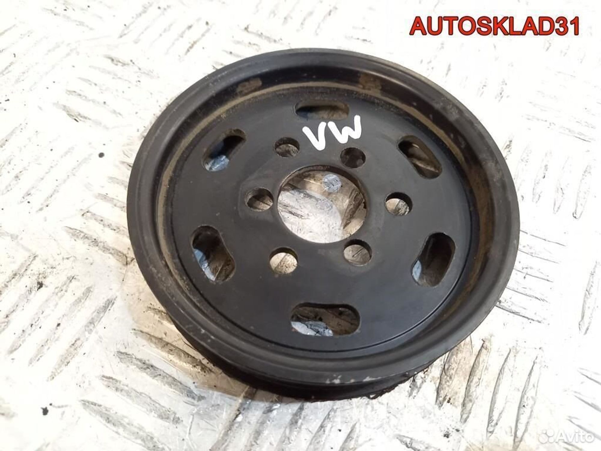Шкив насоса гур Volkswagen Golf 4 038145255A, 1100 рублей, Дубовое