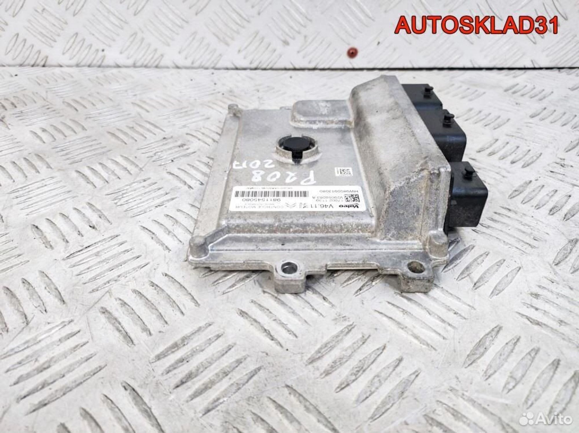 Блок эбу Peugeot 208 9811545080 1,2 Бензин, 10200 рублей, Дубовое