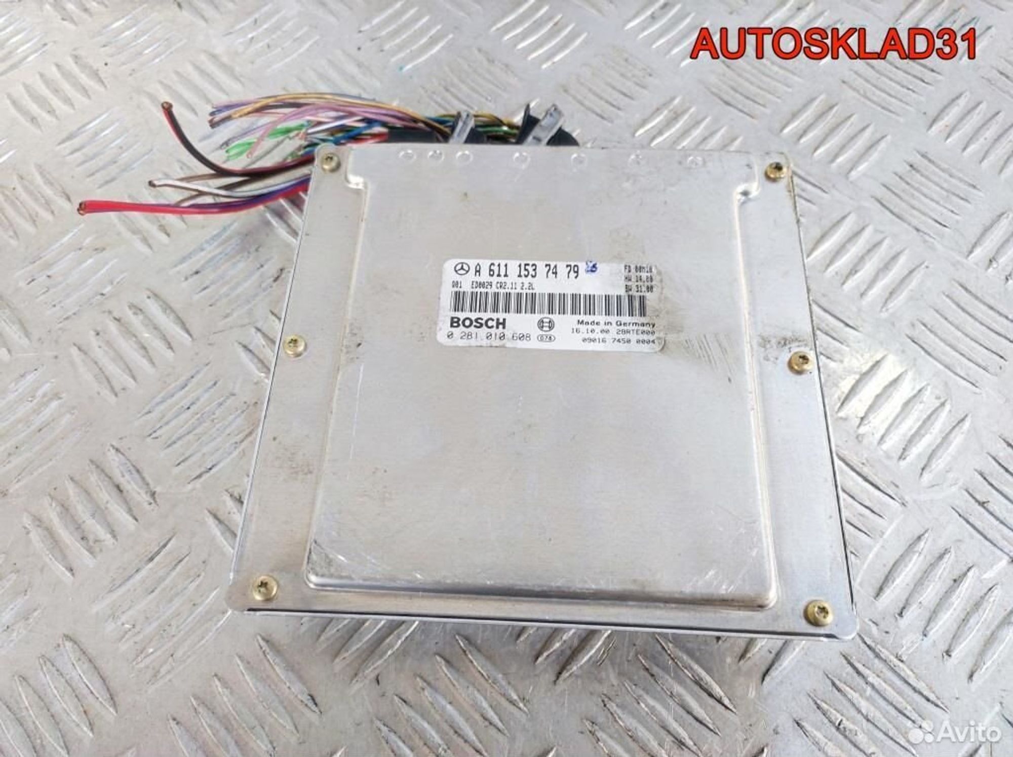 Блок эбу Mercedes-Benz W203 A6111537479 Дизель, 4900 рублей, Дубовое