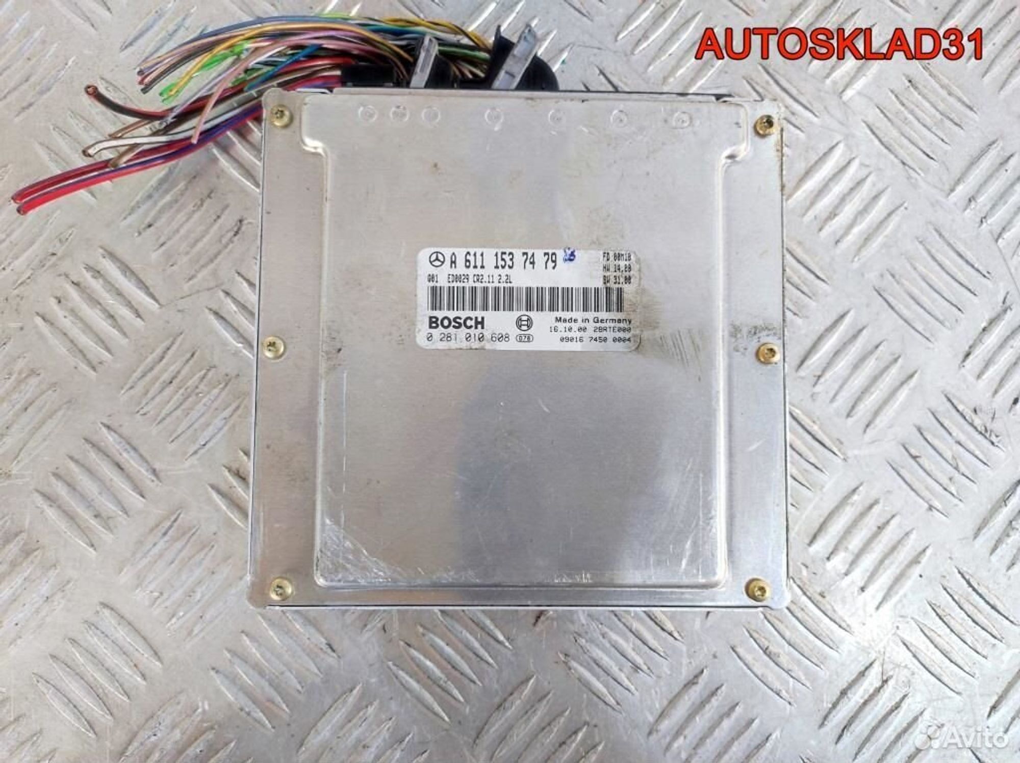 Блок эбу Mercedes-Benz W203 A6111537479 Дизель, 4900 рублей, Дубовое