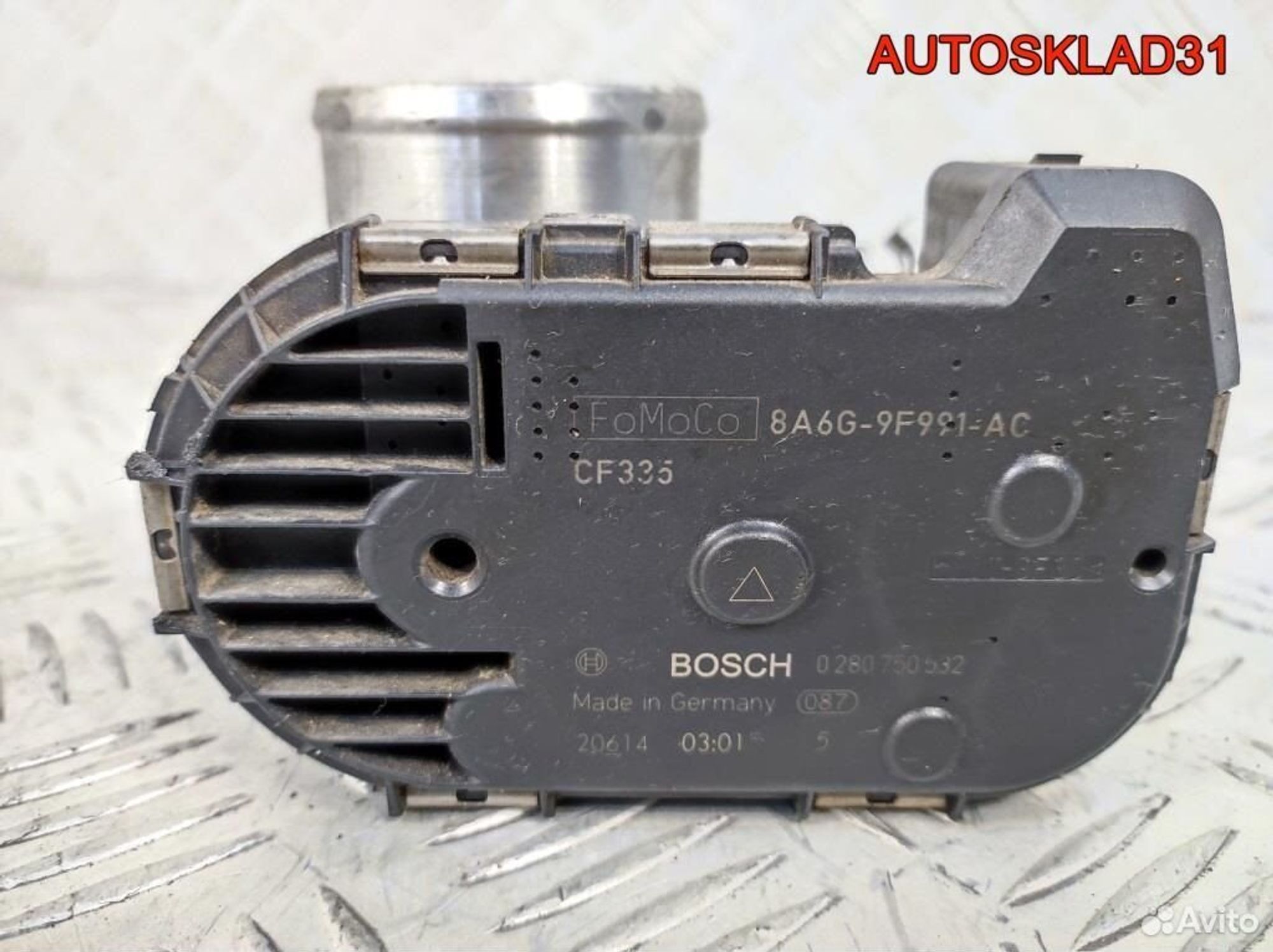 Заслонка дроссельная Ford Fusion 8A6G9F991AC, 2500 рублей, Дубовое