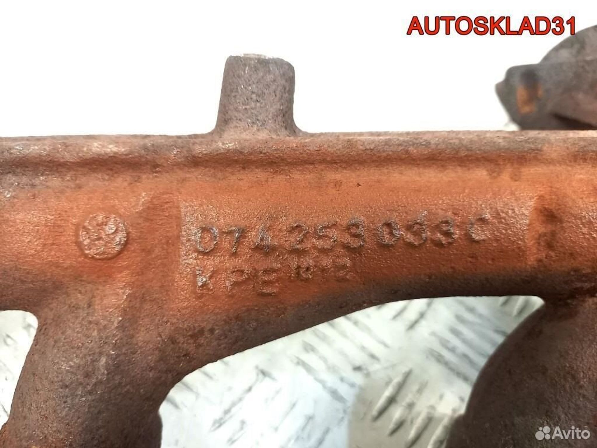 Коллектор выпускной VW Transporter T4 074253033C, 1400 рублей, Дубовое