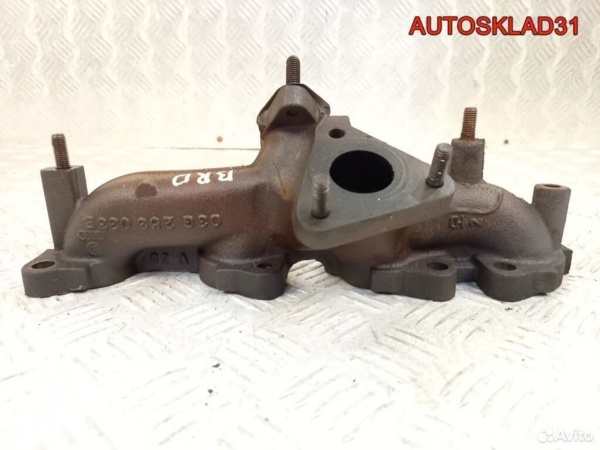 Коллектор выпускной Audi A4 B7 2,0 BRD Дизель 03G253033E, 900 рублей, Дубовое