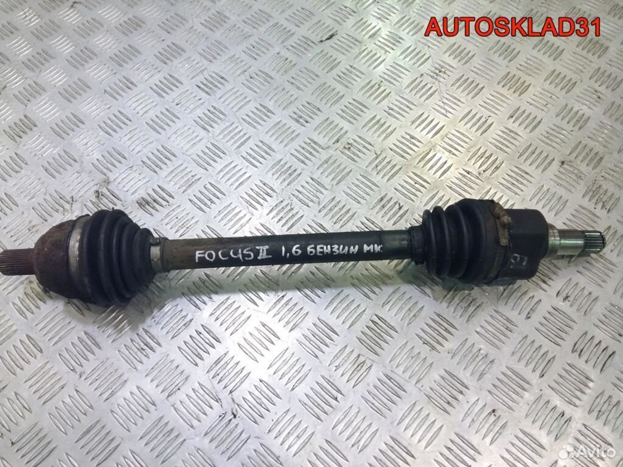 Привод передний левый Ford Focus 2 1,6 Бензин МКПП, 5700 рублей, Дубовое